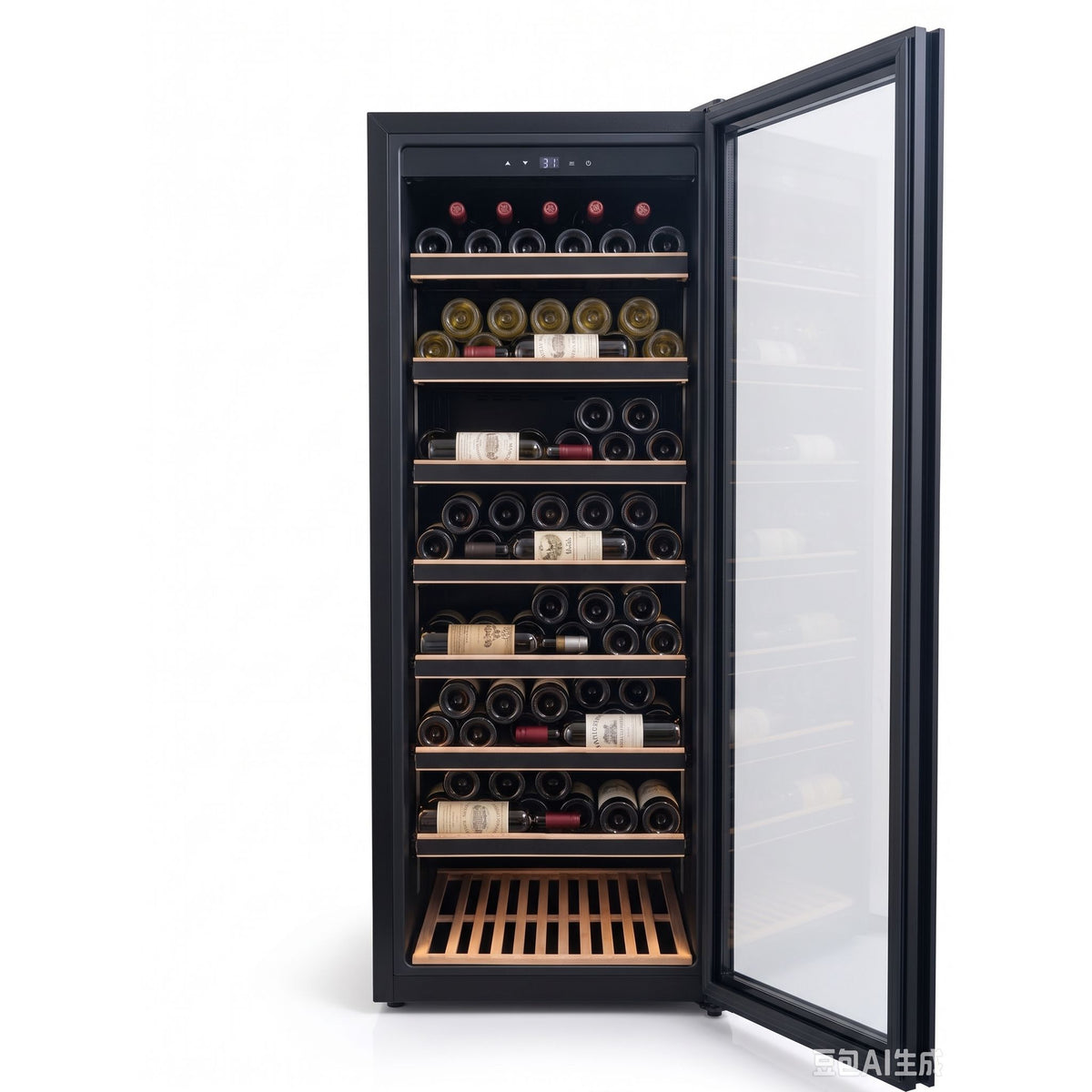 Viñaro WineVault 200 - Single Zone - Freestanding Wine Storage Cabinet - 200 Bottles