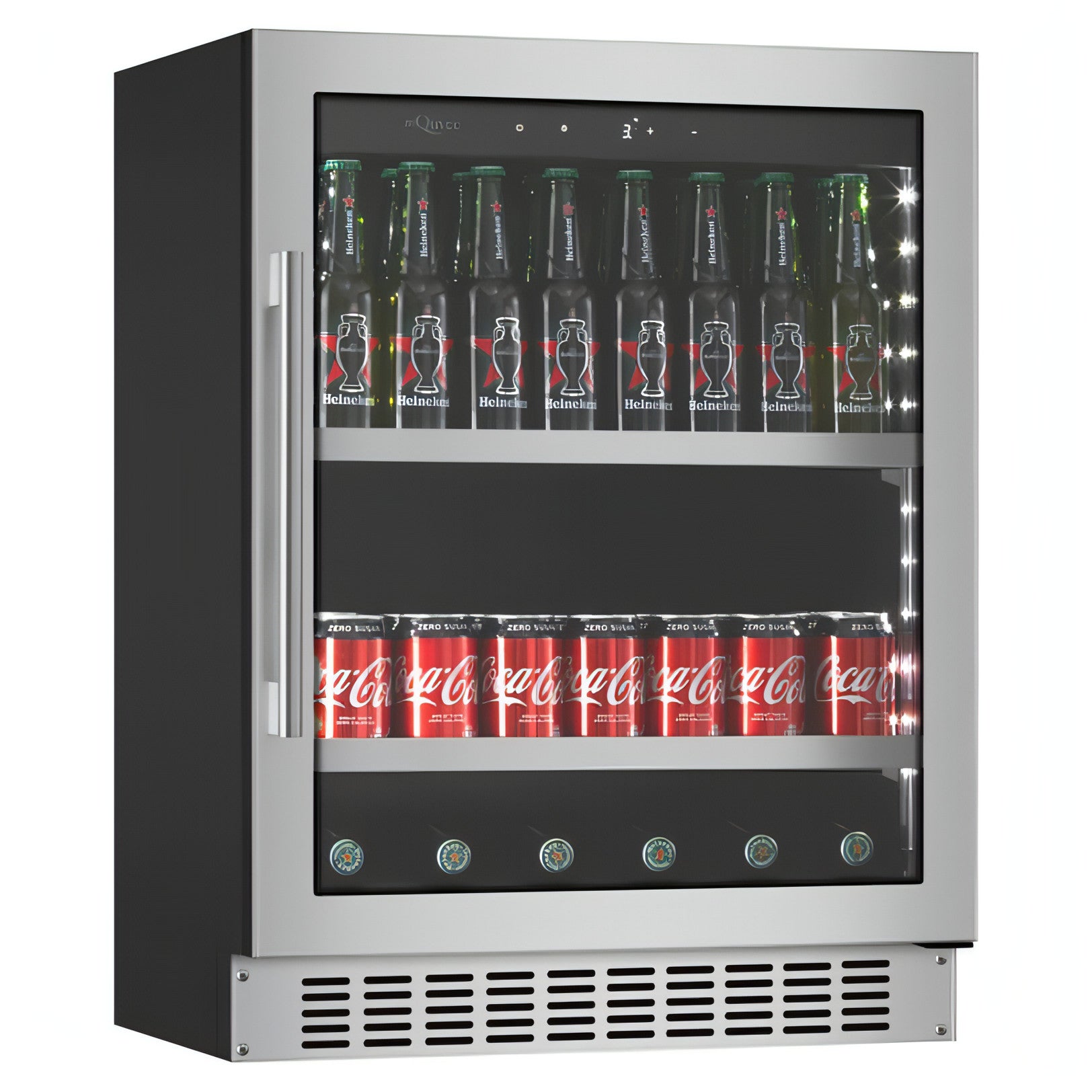 mQuvée - 600mm - Undercounter Drinks Fridge - BeerServer60 - Stainless Steel