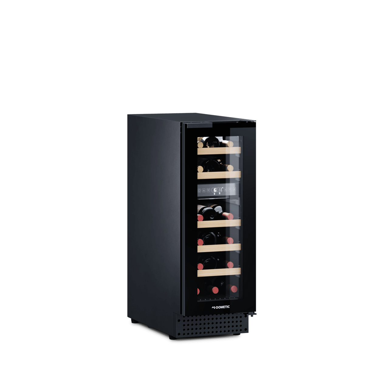 Dometic - 300mm Dual Zone - 18 Bottle - Built In Undercounter Wine Fridge - D18B