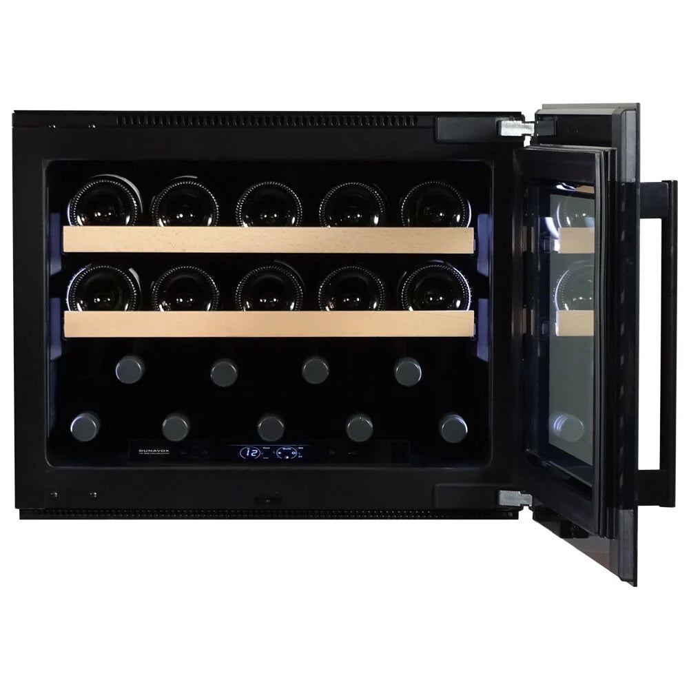 Dunavox Spirit-19 - Single Zone 19 Bottle - Integrated Wine Cooler - DVS-19.50B