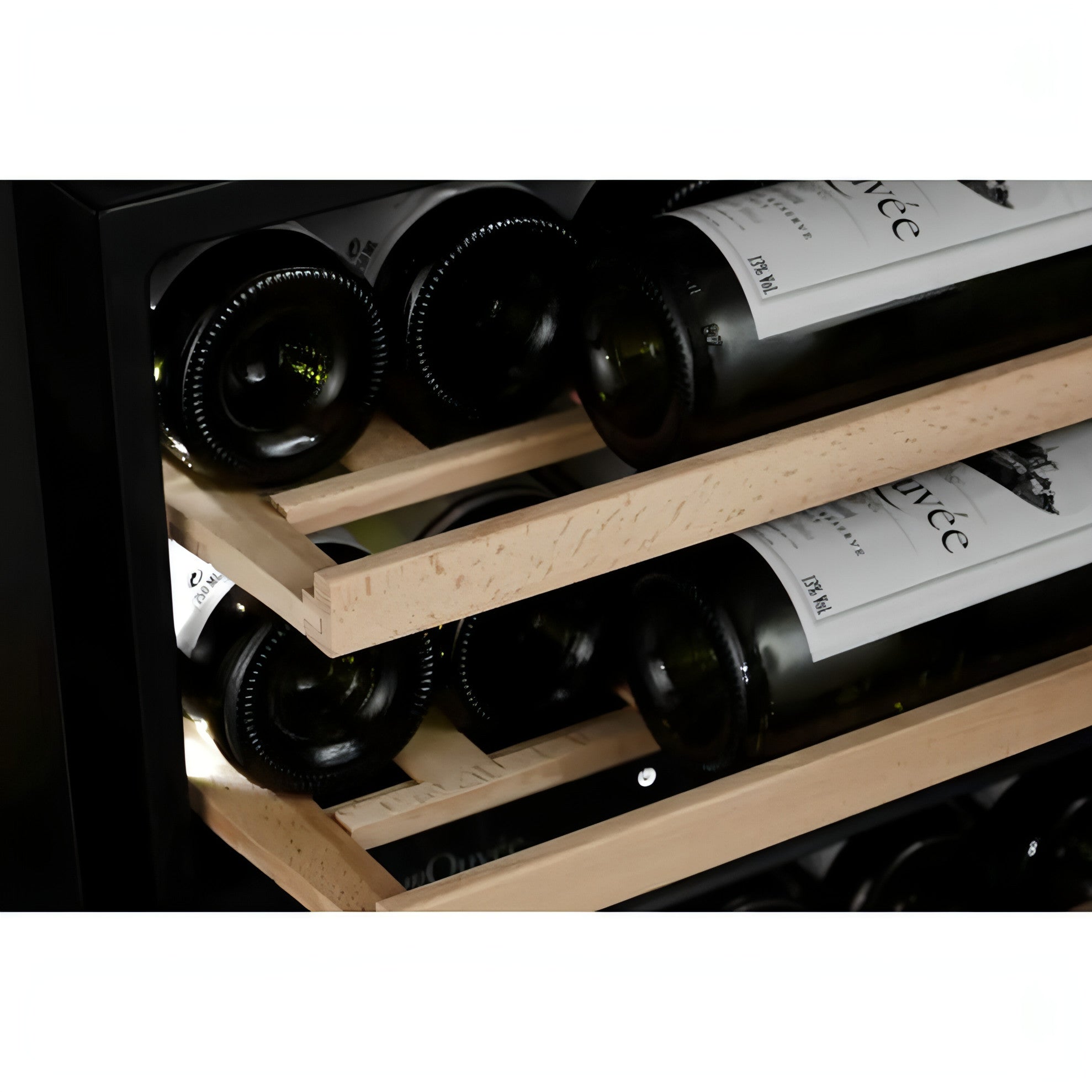 mQuvée - Fully Integrated Wine Cooler - WineKeeper 25D Panel Ready - Push/Pull