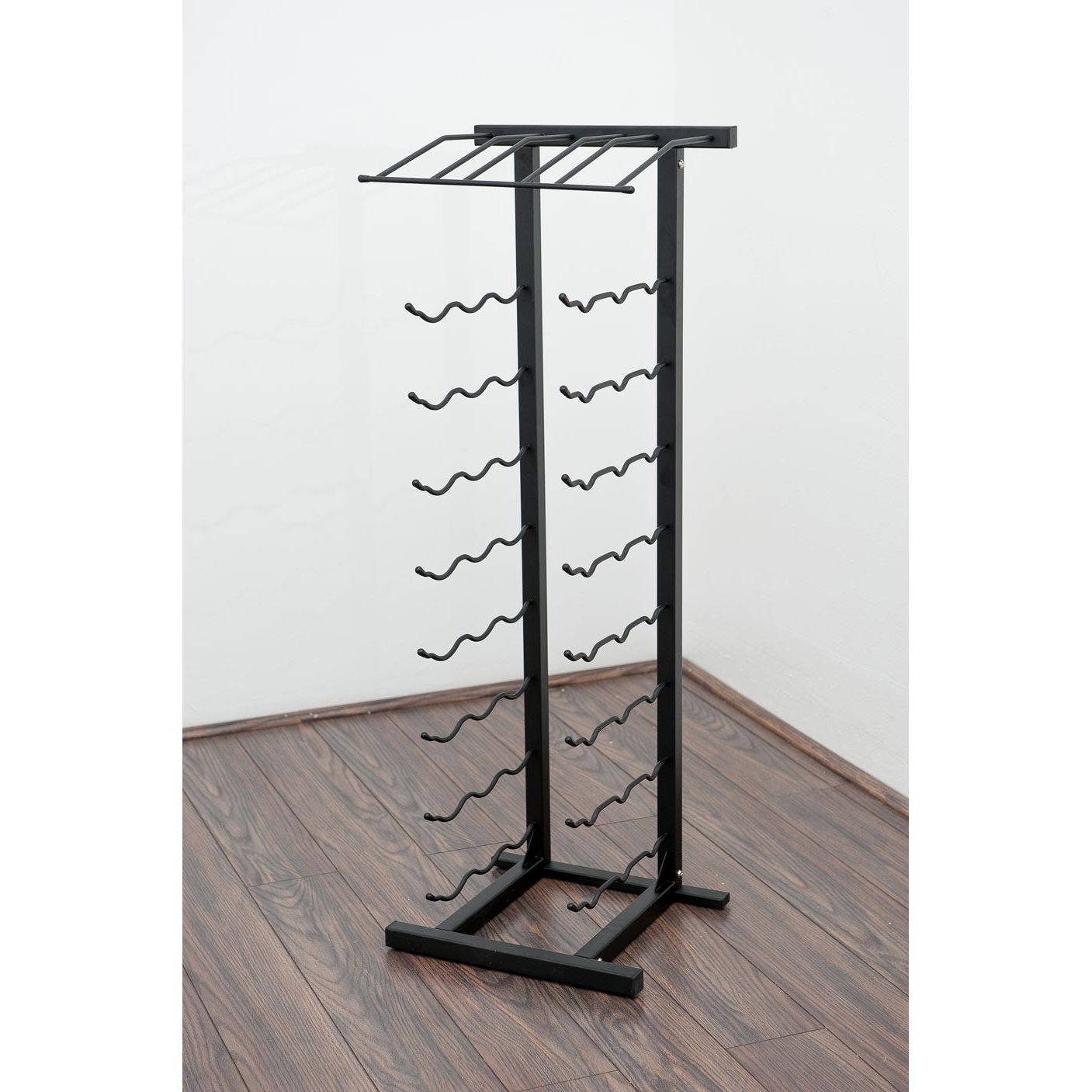 VintageView - W Series - Floor Standing Metal Wine Rack (Freestanding Display)
