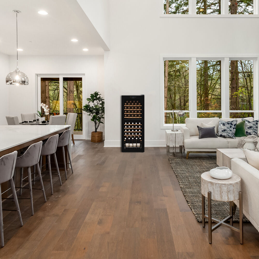 Dunavox HOME-50 - Dual Zone 50 Bottle - Freestanding Wine Cabinet DXFH-50.142