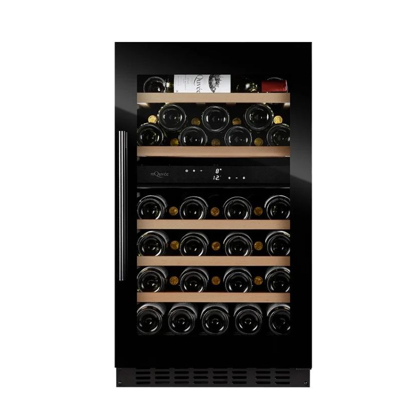 mQuvée - 500mm - Undercounter - WineCave 800 50D Fullglass Black