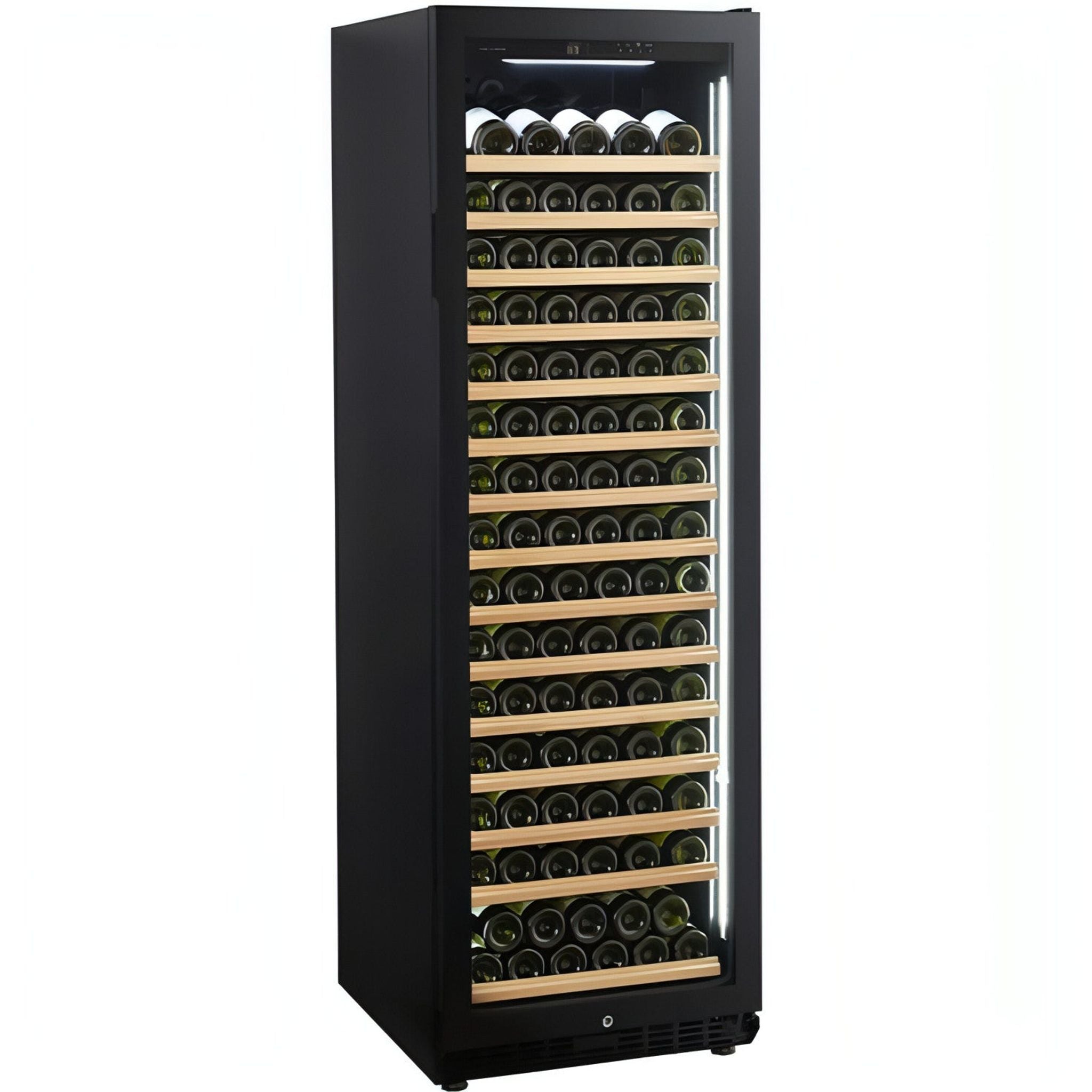 VIN GARDE VOLNAY 168 - Single Zone - Freestanding / Built in Wine Fridge - Black