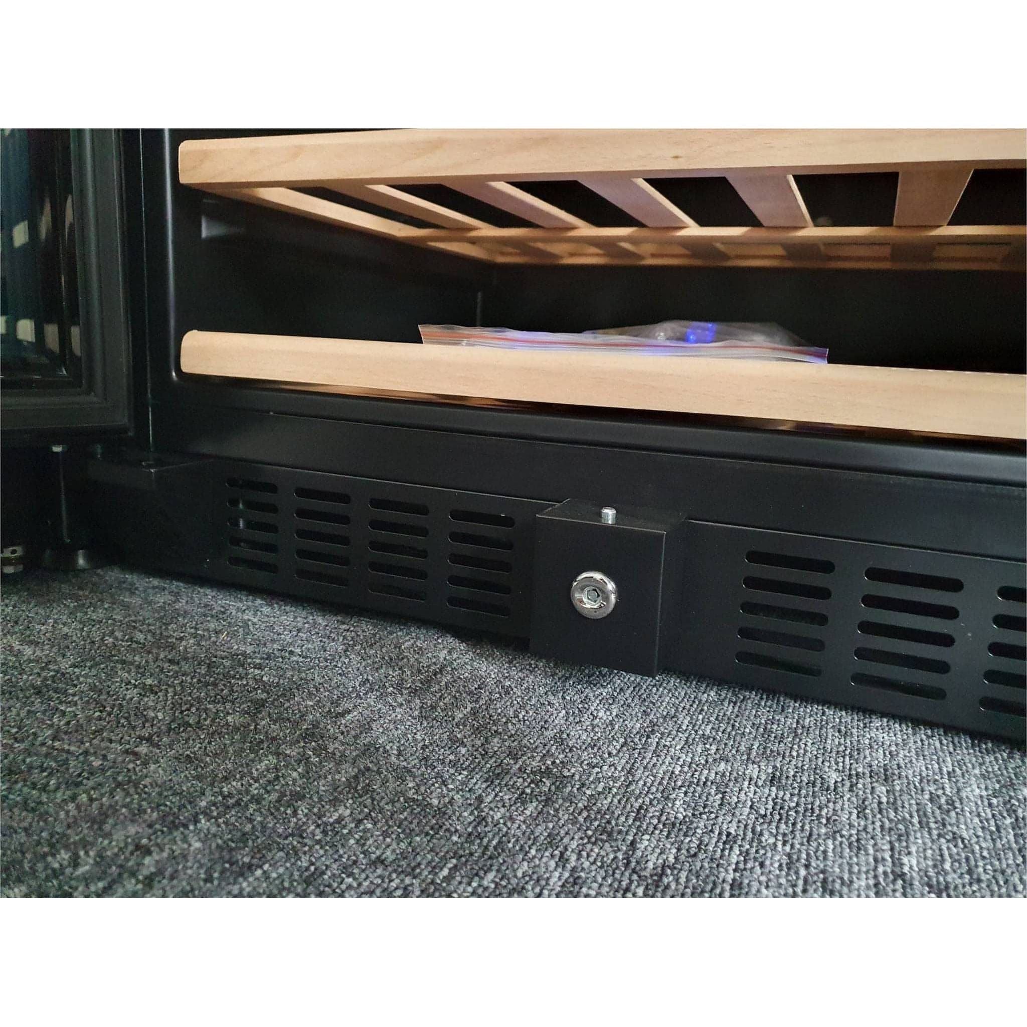 Dunavox GRANDE-181 Dual Zone - Built In Wine Cooler - DX-181.490SDSK
