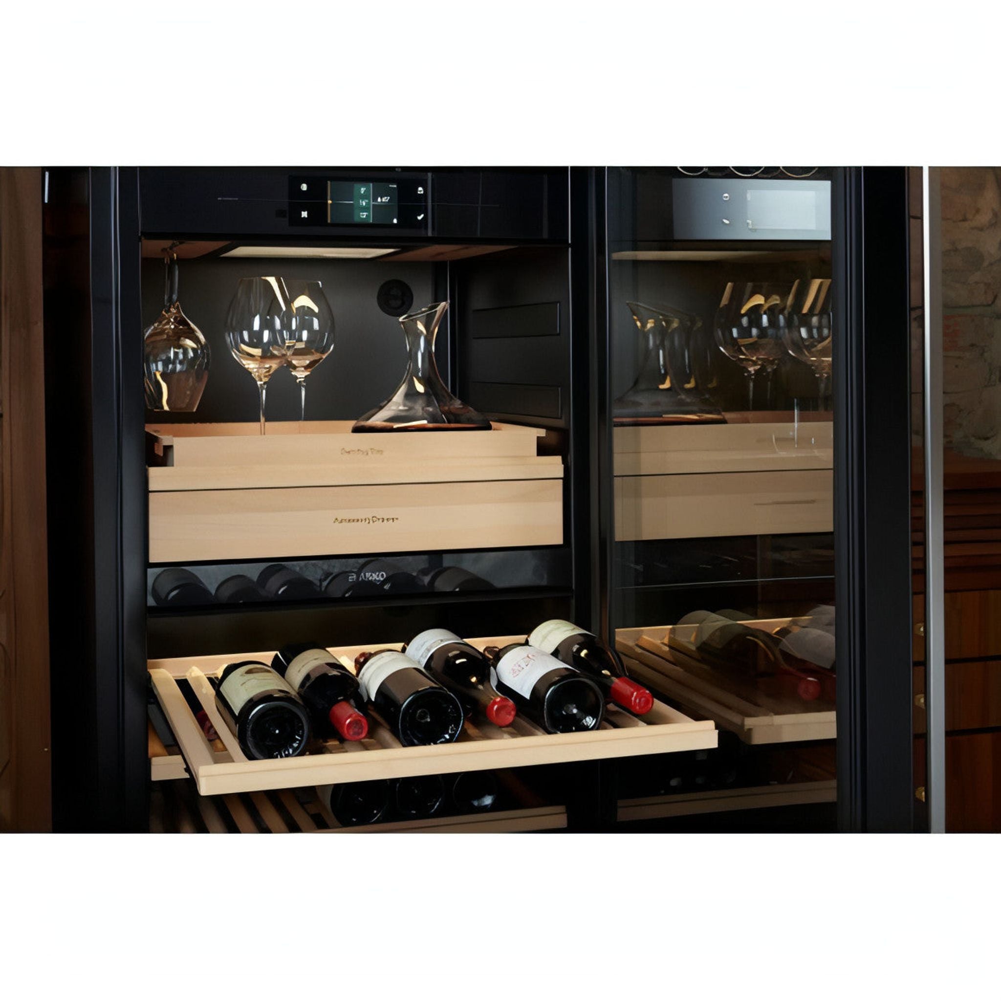 ASKO - 190 Bottle Multi Zone Wine Cabinet WCN311942G