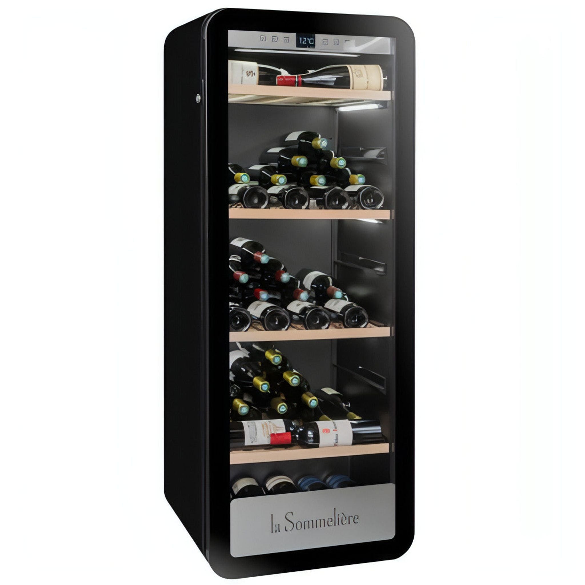 La Sommeliere - 147 Bottle Freestanding Single Zone Wine Cabinet APOGEE150PV