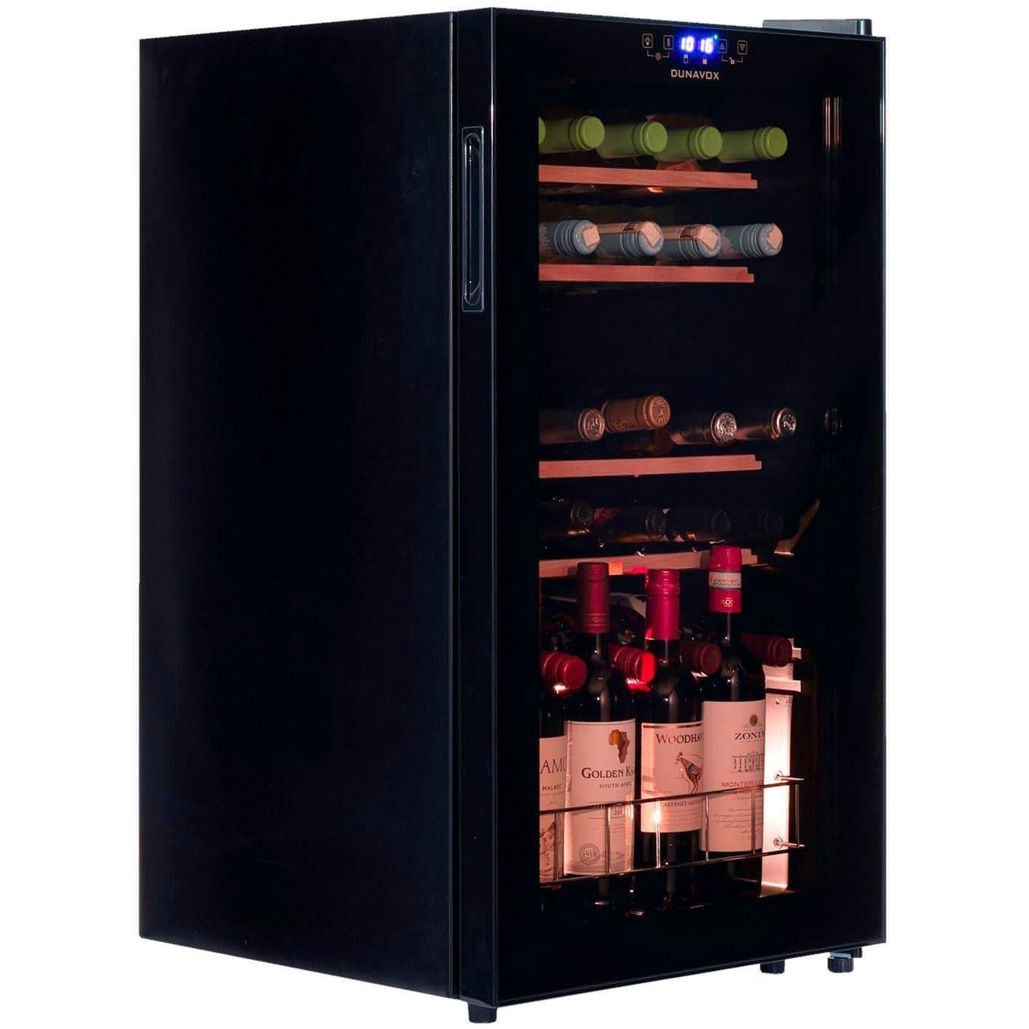 Dunavox HOME-30 - Dual Zone 30 Bottle - Freestanding Wine Cabinet DXFH-30.80