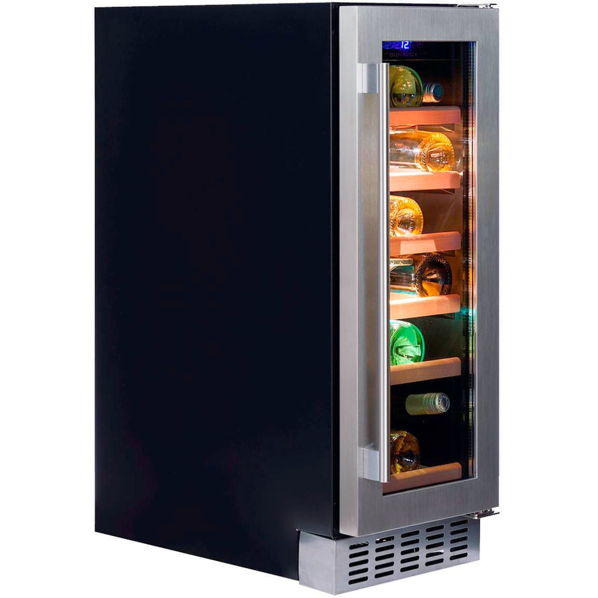 Dunavox FLOW-19 - 300mm - 19 Bottle - Built In Undercounter Wine Cooler - DAUF-19.58SS