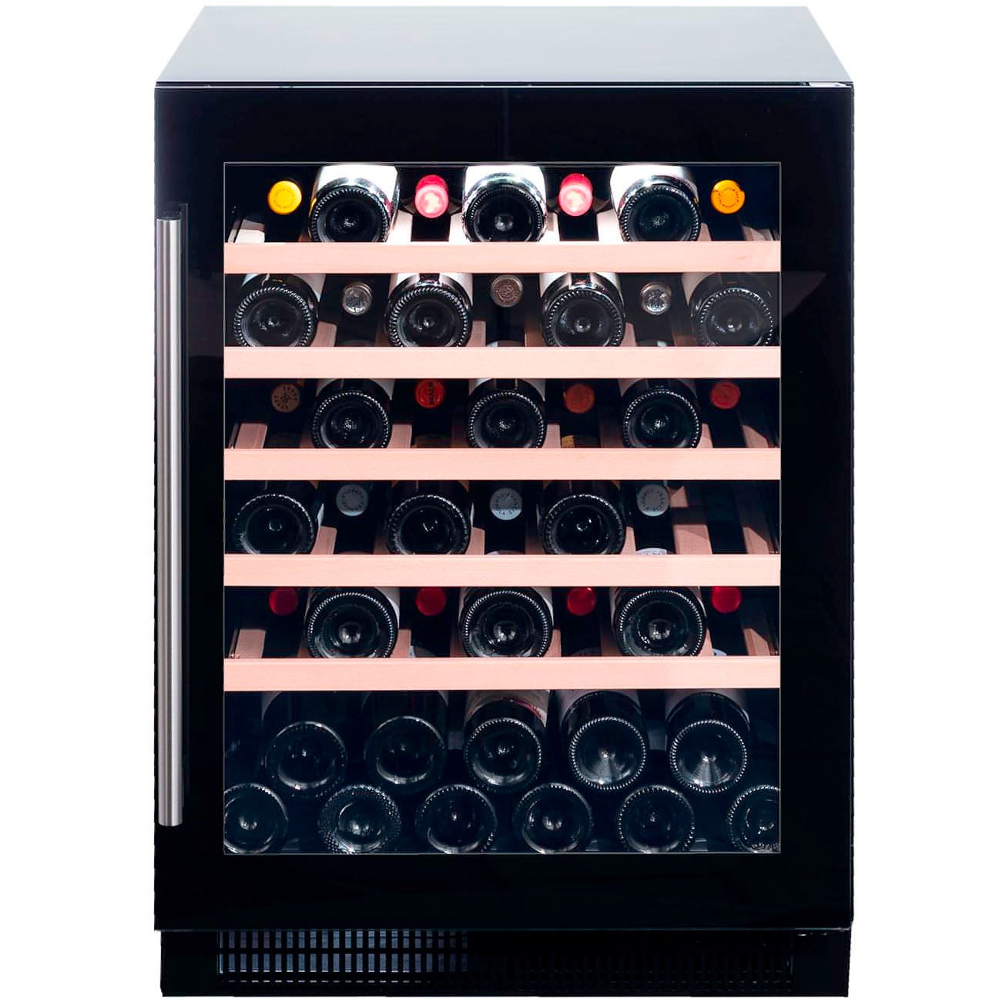 Dunavox FLOW-46 - 600mm - 40 Bottle - Built In Undercounter Wine Fridge - DAUF-46.138B