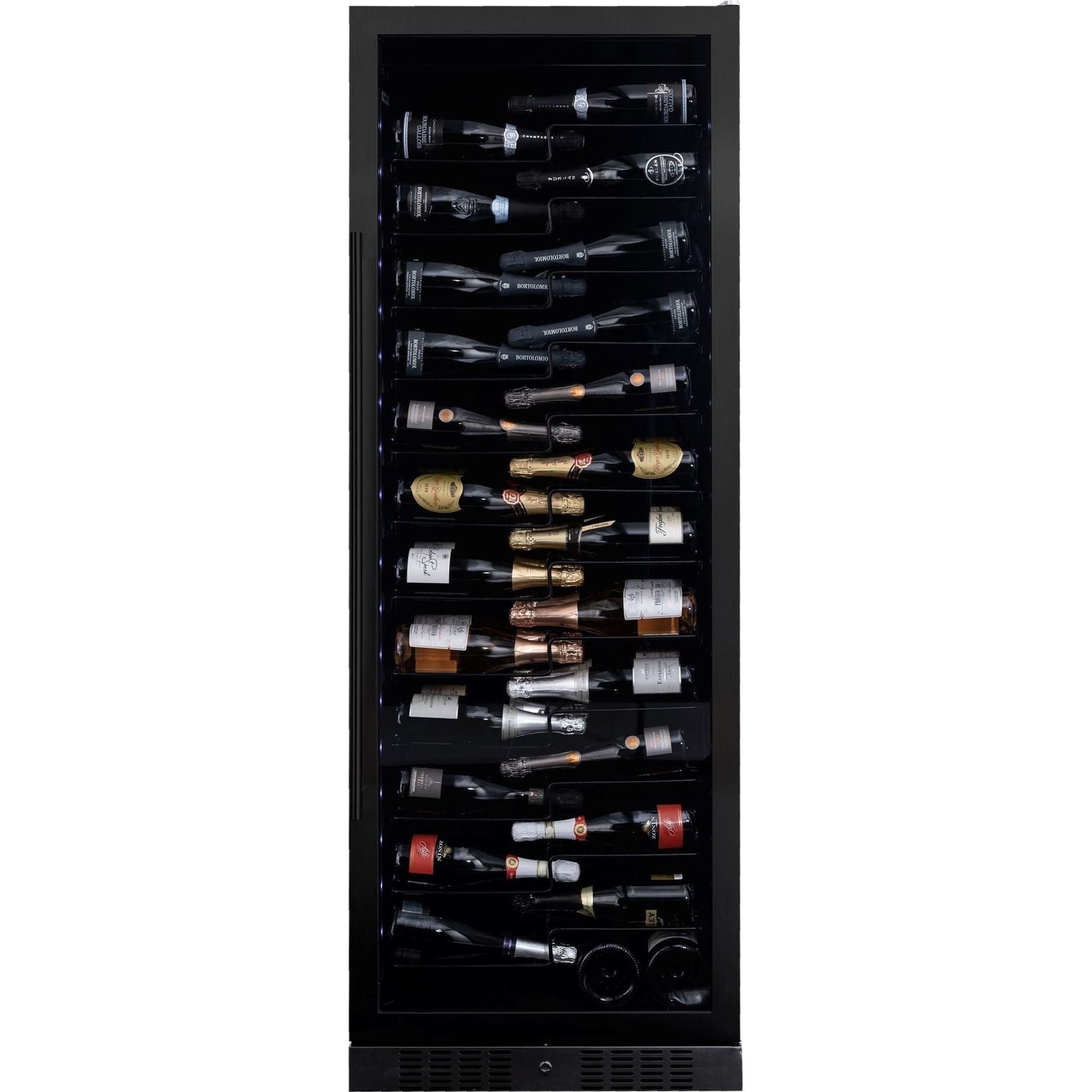 Dunavox GRANDE-143 - 655mm Wide - 143 Bottles - Freestanding / Built in Tall Wine Fridge - DX-143.468B