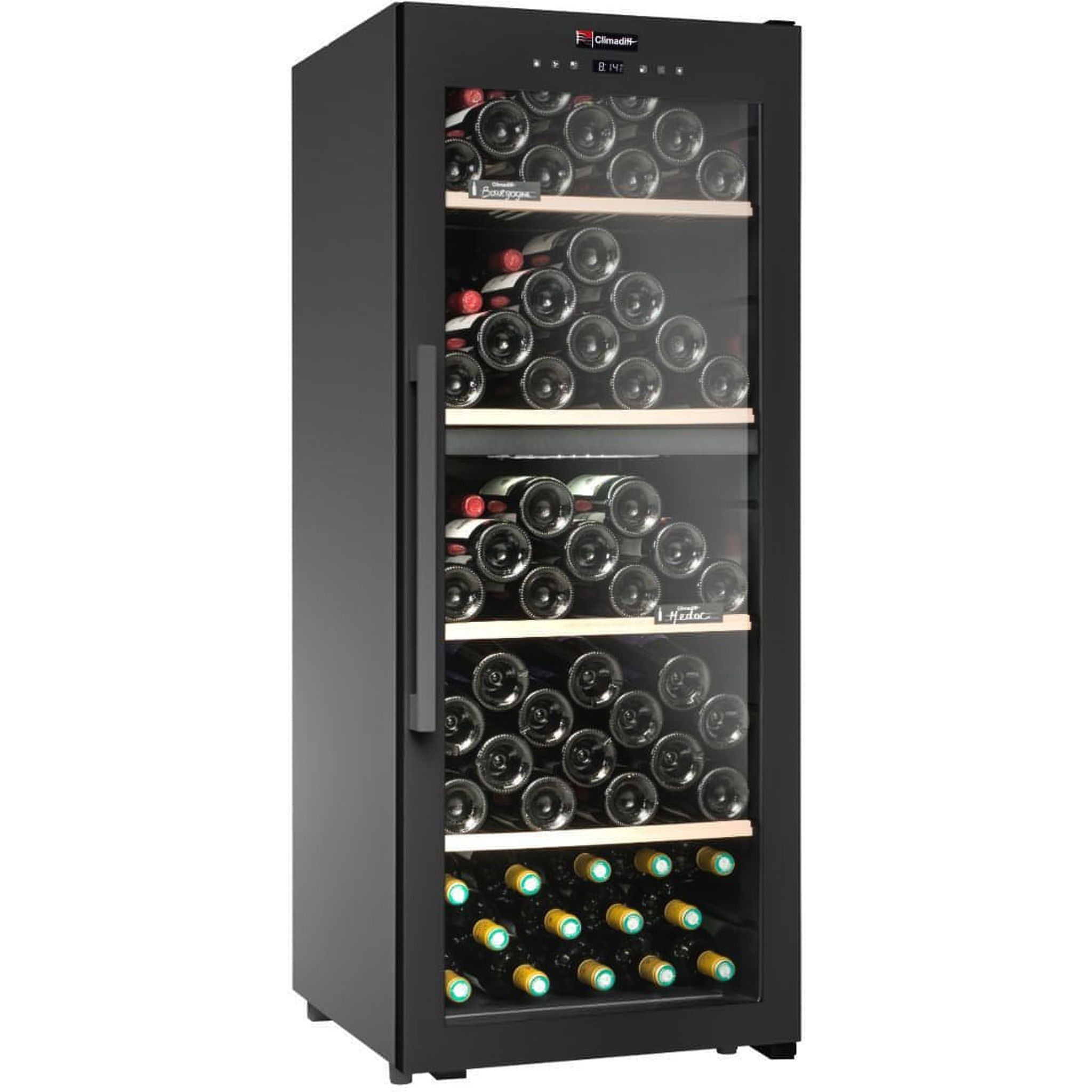 Climadiff - 110 Bottle Freestanding Wine Cooler CD110B1