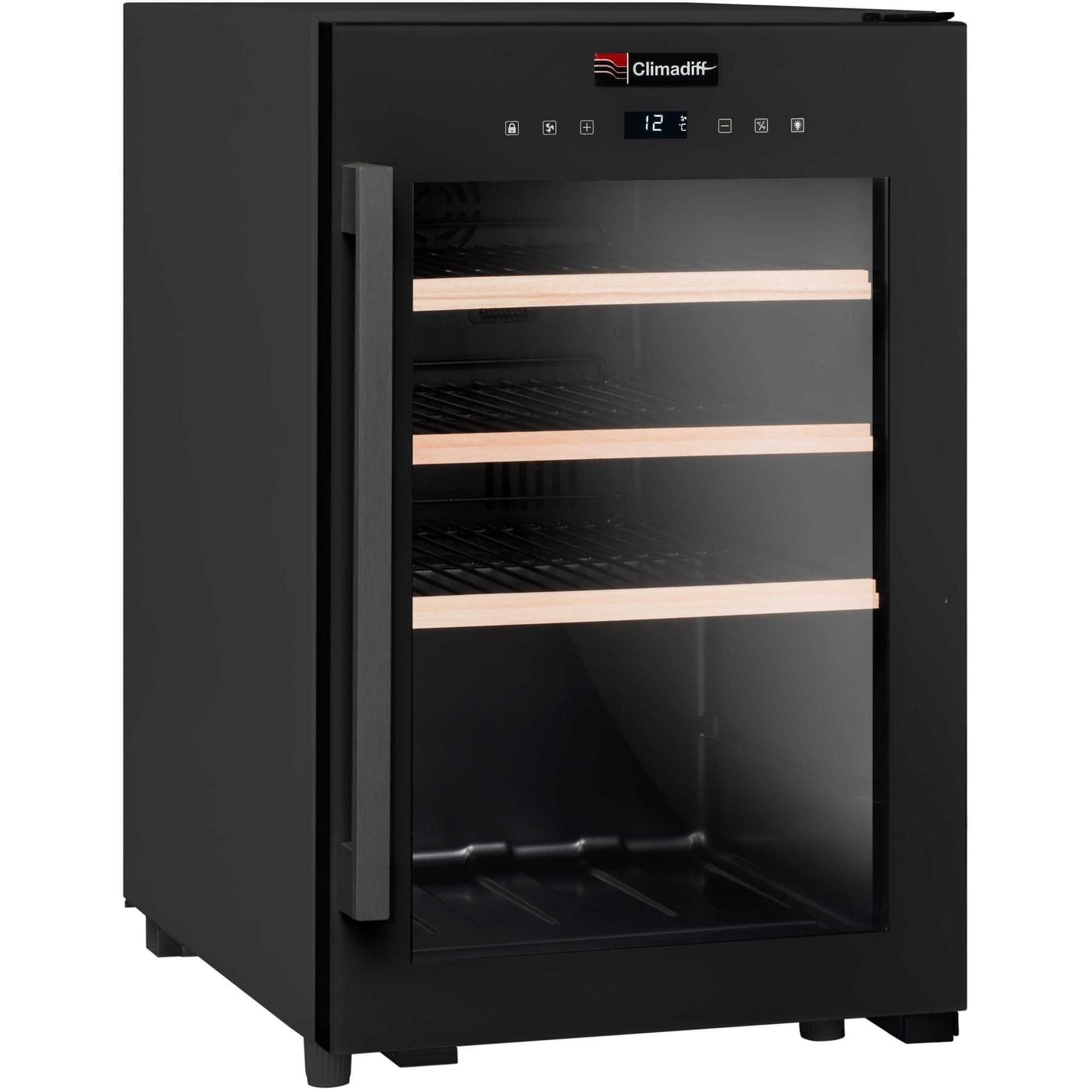 Climadiff - 31 Bottle Freestanding Wine Cooler CS31B1