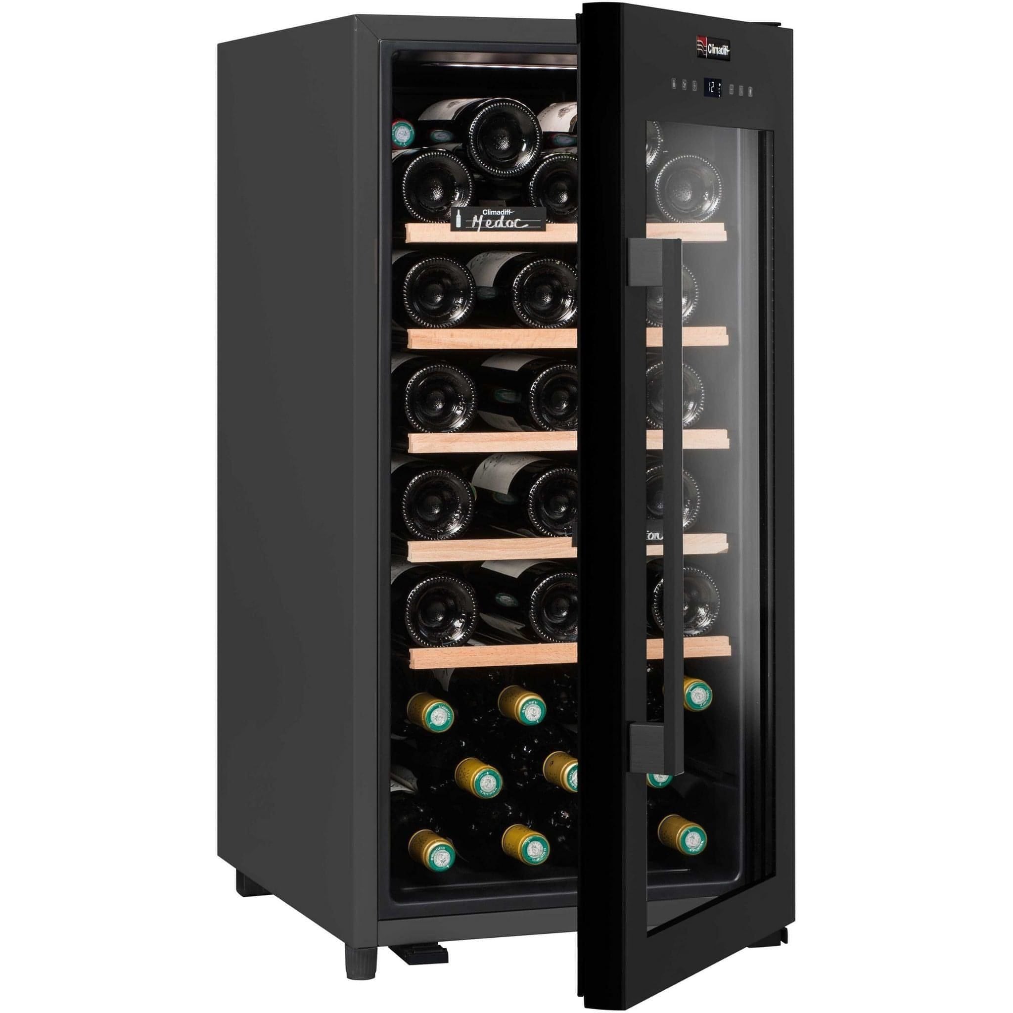 Climadiff - 41 Bottle - Freestanding Wine Cooler - CS41B1