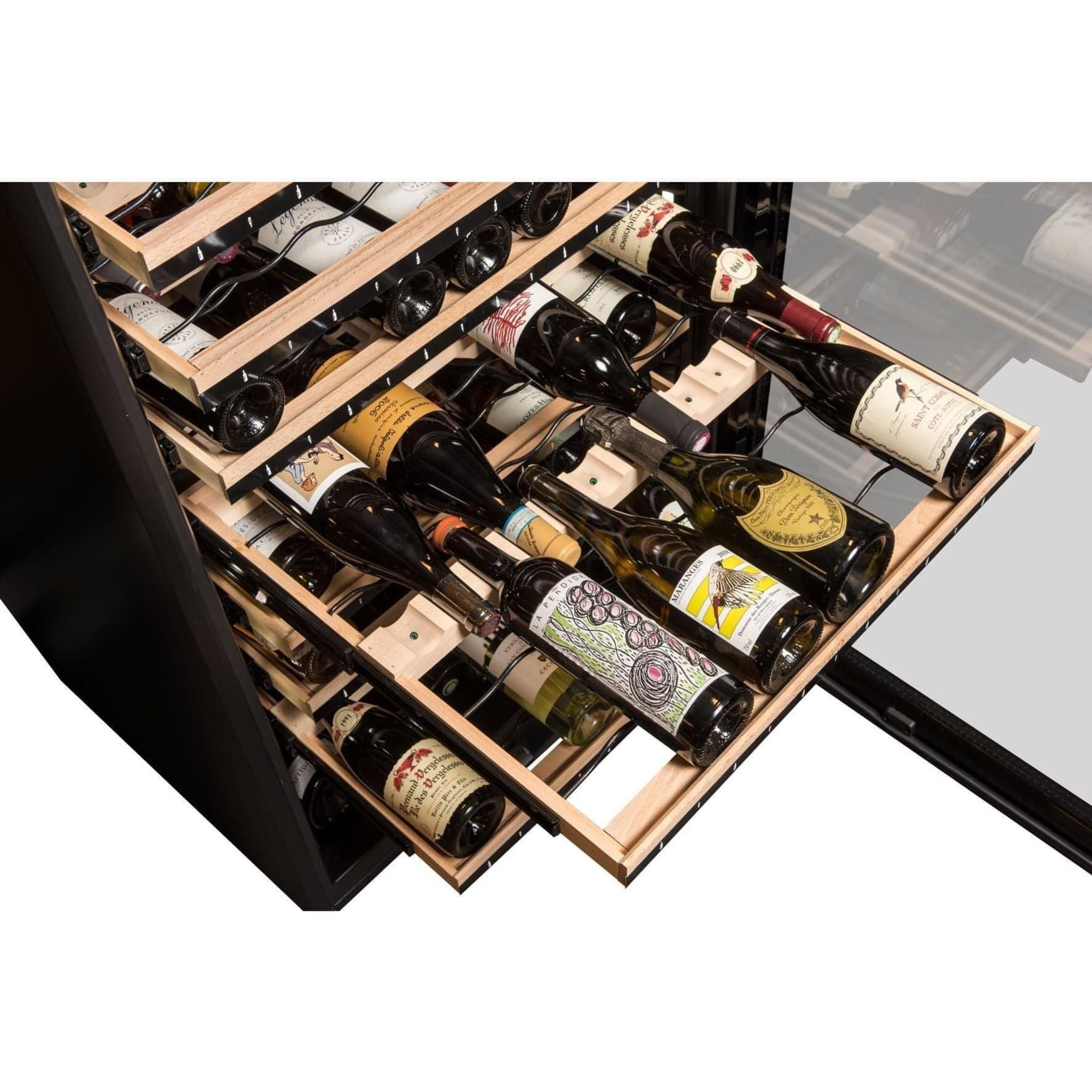 La Sommeliere - 149 Bottle Freestanding Multi Zone Wine Cabinet ECELLAR150