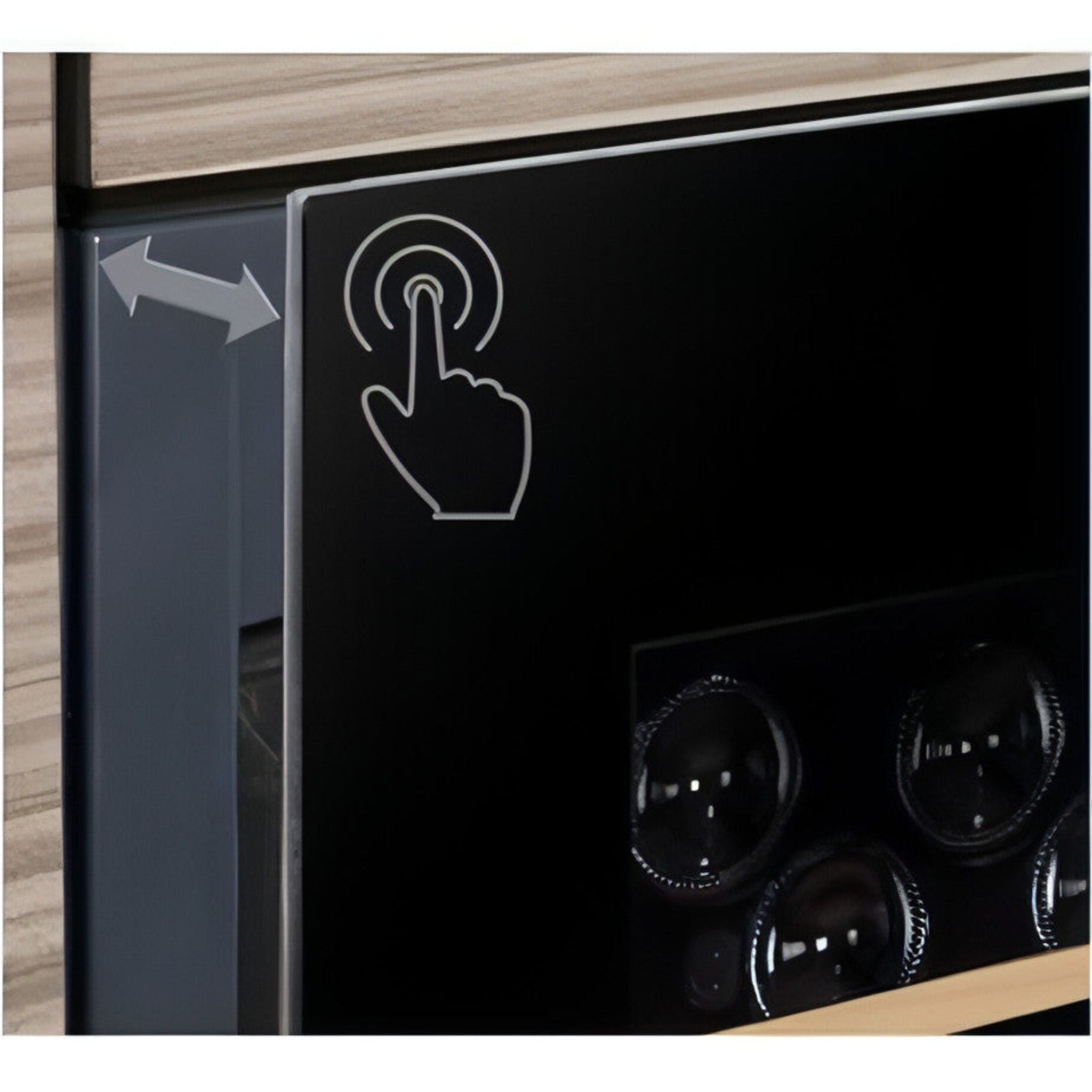 Dunavox GLANCE-32 - Dual Zone 32 Bottle - Integrated Wine Cooler - DAVG-32.80DB.TO