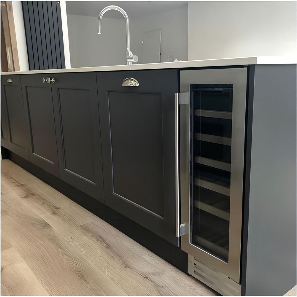 Dunavox DAUF-19.58SS - 300mm Built in Wine Cooler - FLOW-19