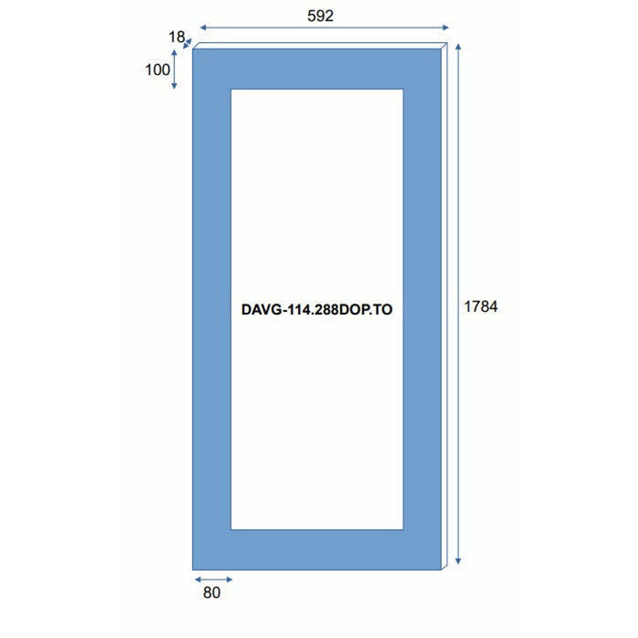 Dunavox GLANCE-114 - Dual Zone 114 Bottle - Fully Integrated Wine Cooler DAVG-114.288DOP.TO