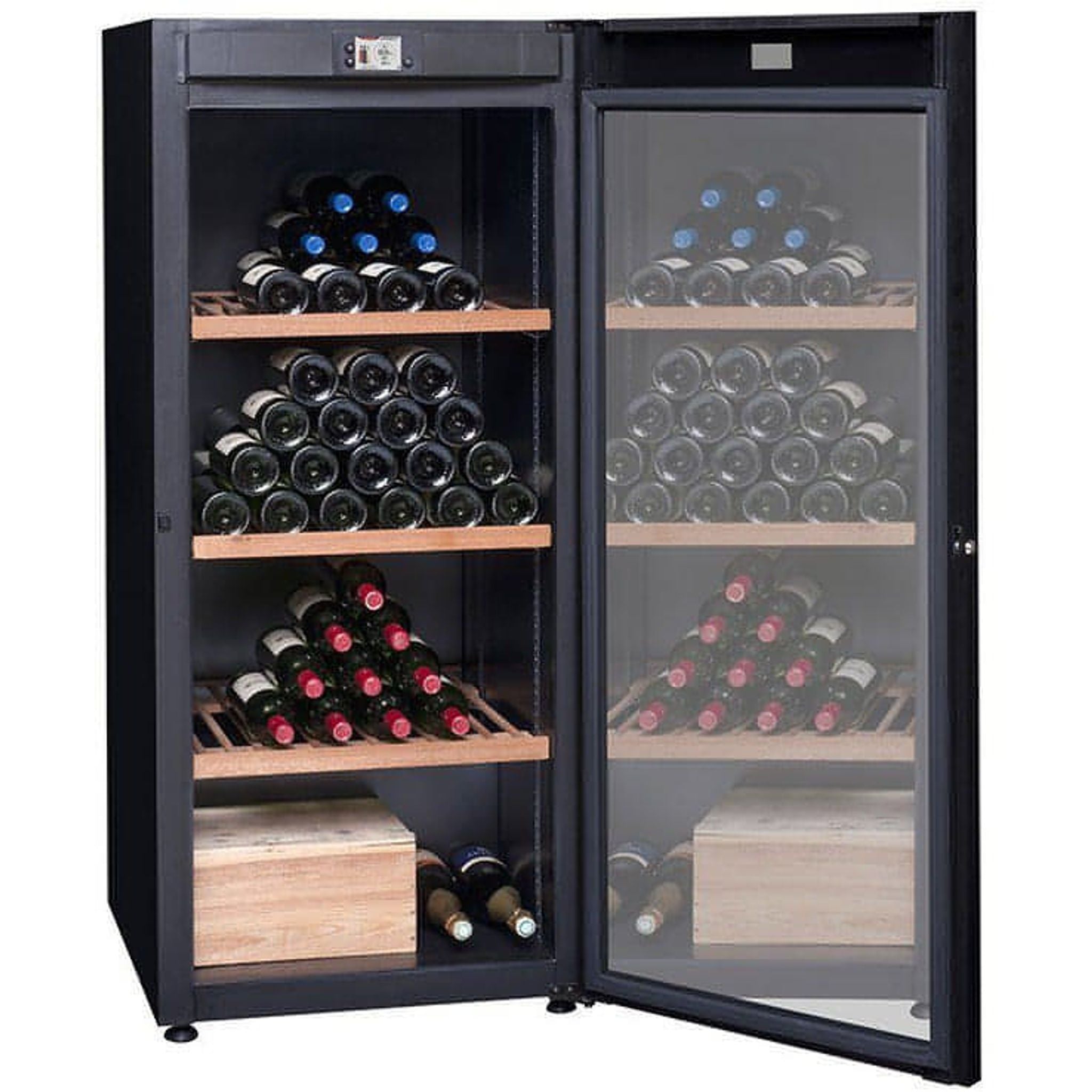 Avintage - 178 Bottle Freestanding Tall Wine Cabinet DVP180G