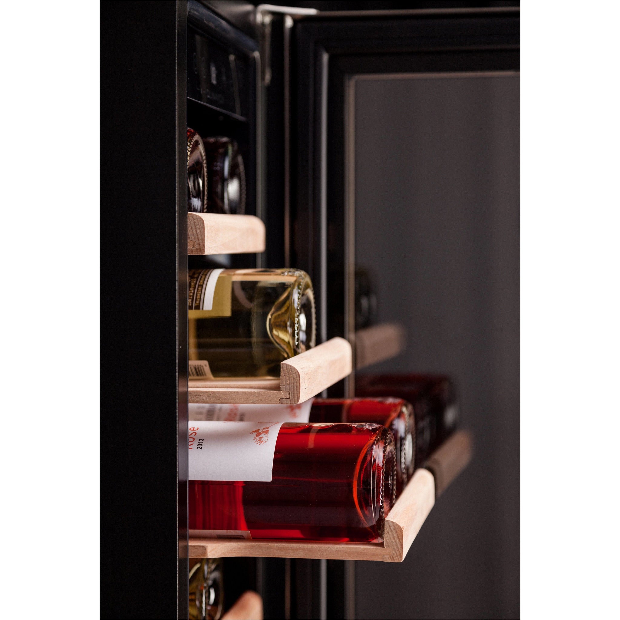 Dunavox FLOW-19 - 300mm - 19 Bottle - Built In Undercounter Wine Cooler - DAUF-19.58B