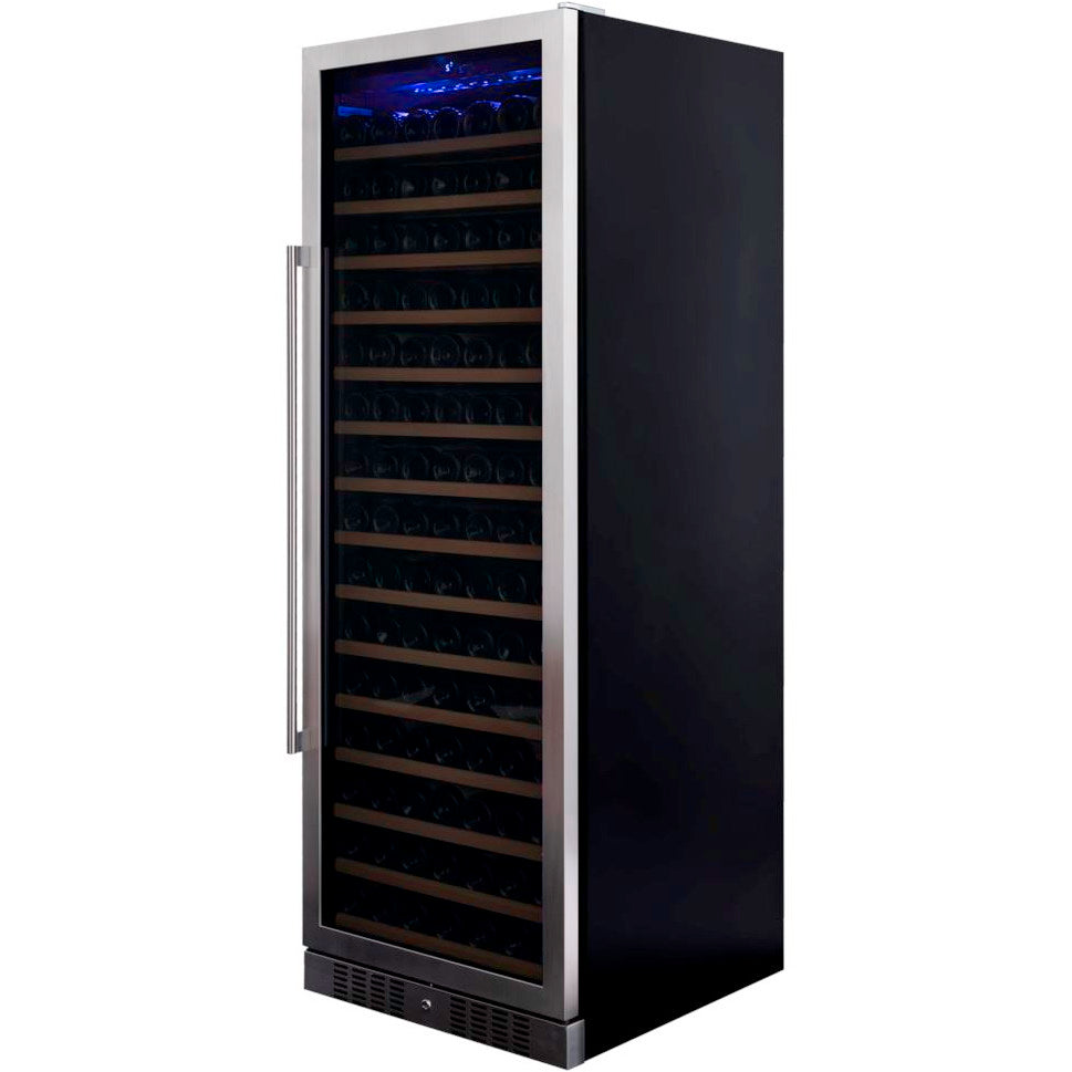 Dunavox GRANDE-194 - 655mm Width - Single Zone 194 Bottle - Built In / Freestanding Wine Cooler - DX-194.490SSK