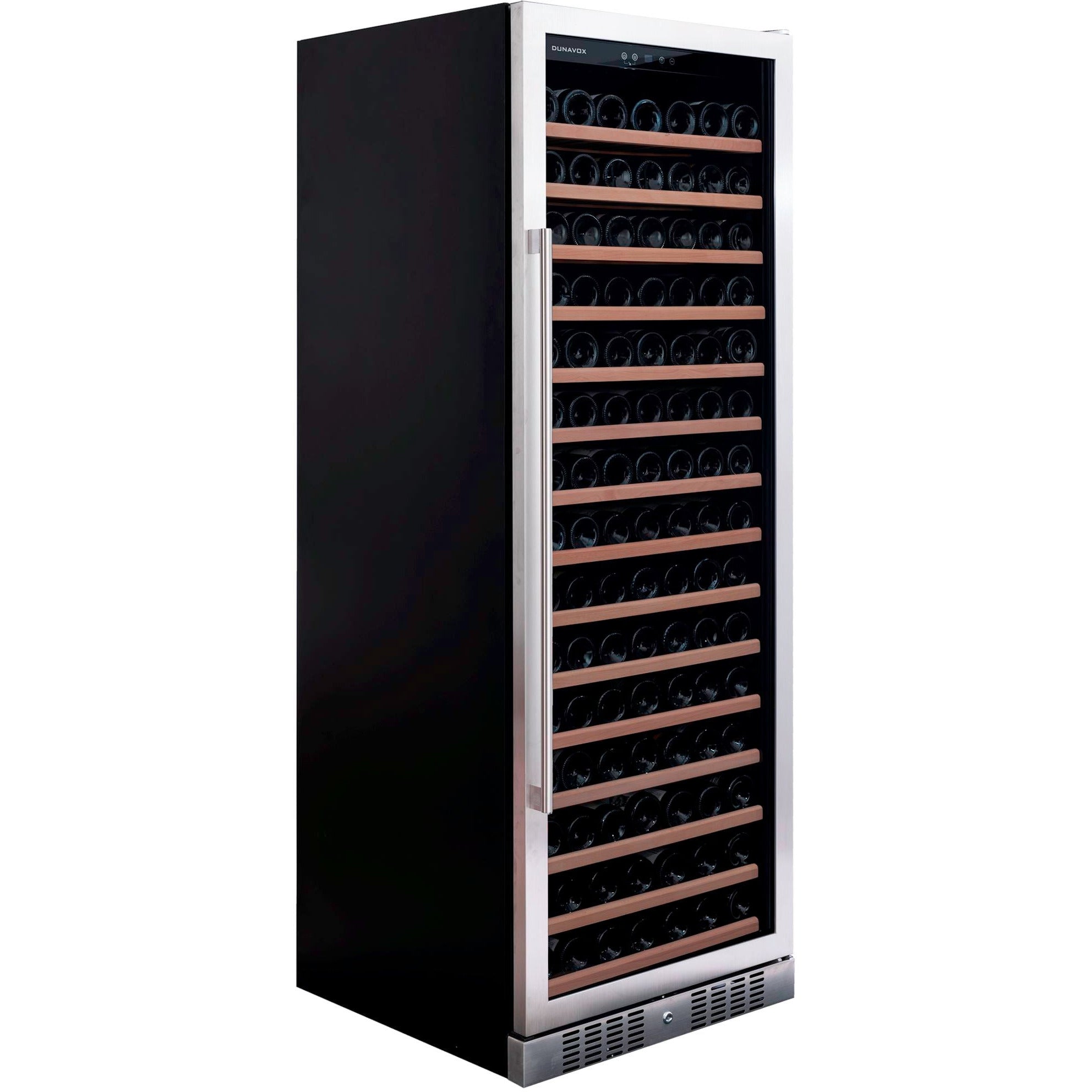 Dunavox GRANDE-194 - 655mm Width - Single Zone 194 Bottle - Built In / Freestanding Wine Cooler - DX-194.490SSK