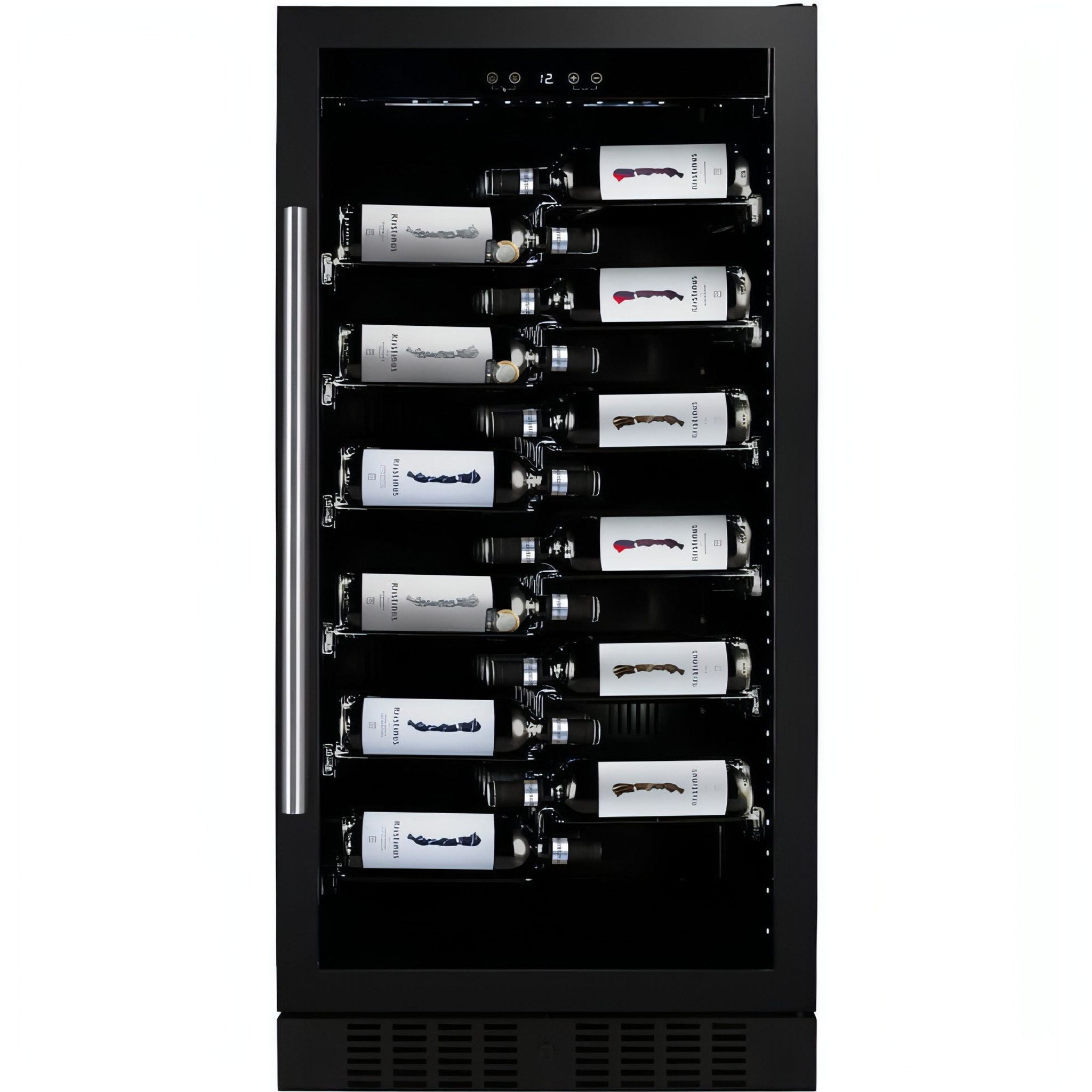 Dunavox GRANDE-70 - 600mm - 70 Bottle - Built In / Freestanding Wine Cooler - DX-70.258B