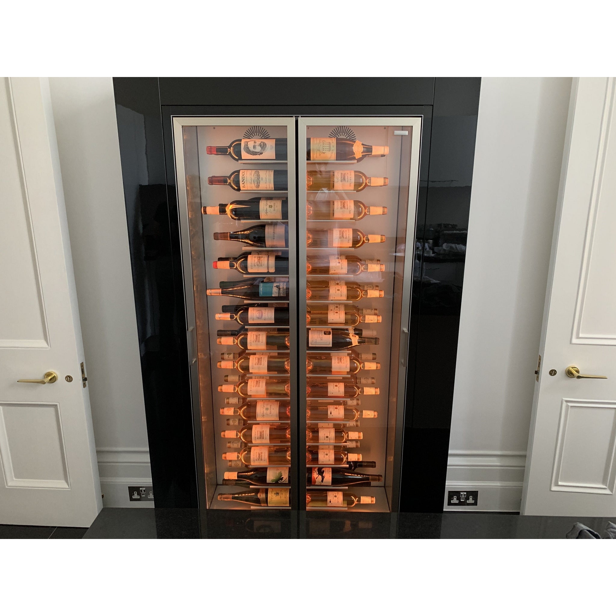 Mod 10 - Built in / Freestanding Wine Wall MD-14 - For Home Use