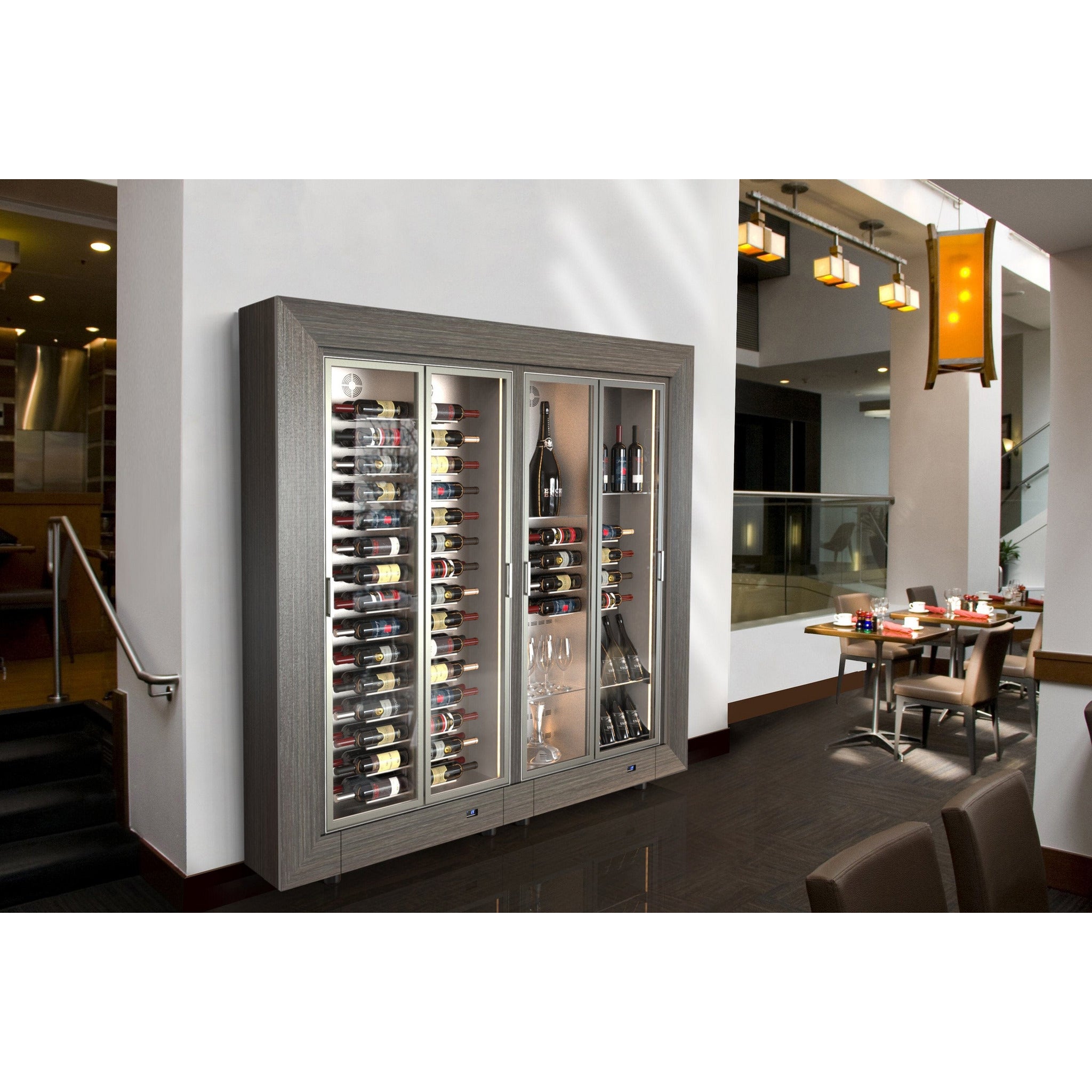 Mod 10 - Built in / Freestanding Wine Wall MD-10 - For Home Use