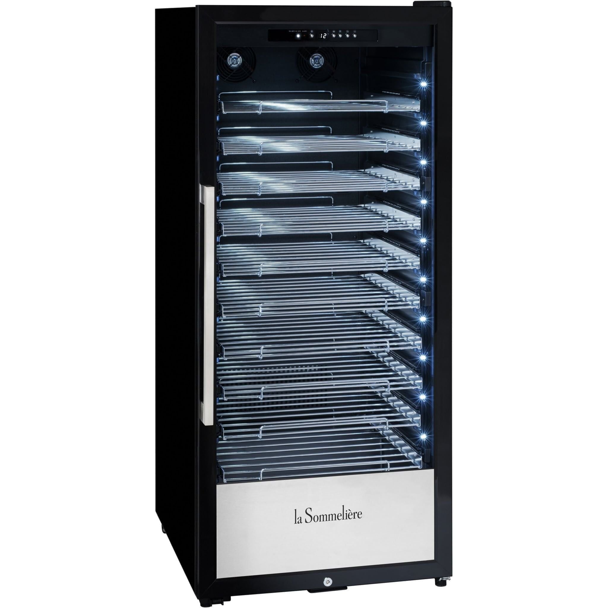 #not in use La Sommeliere - 107 Bottle Freestanding Single Zone Wine Cabinet PRO110