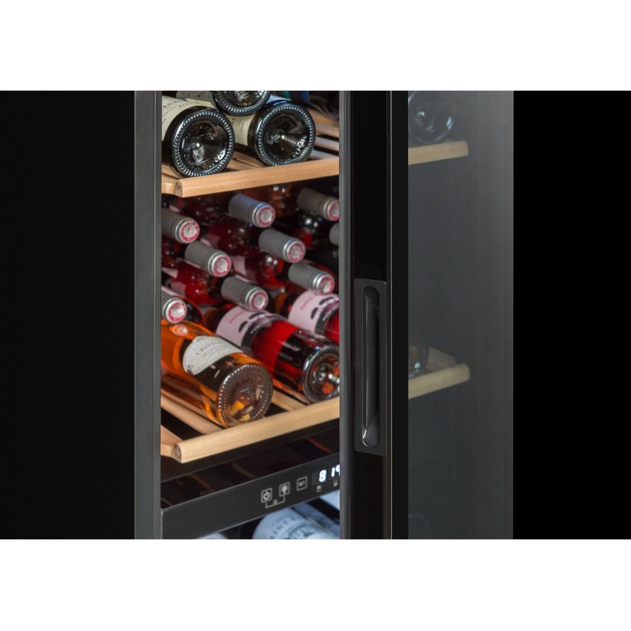 La Sommeliere - 91 Bottle Freestanding Dual Zone Wine Fridge SLS90DZ