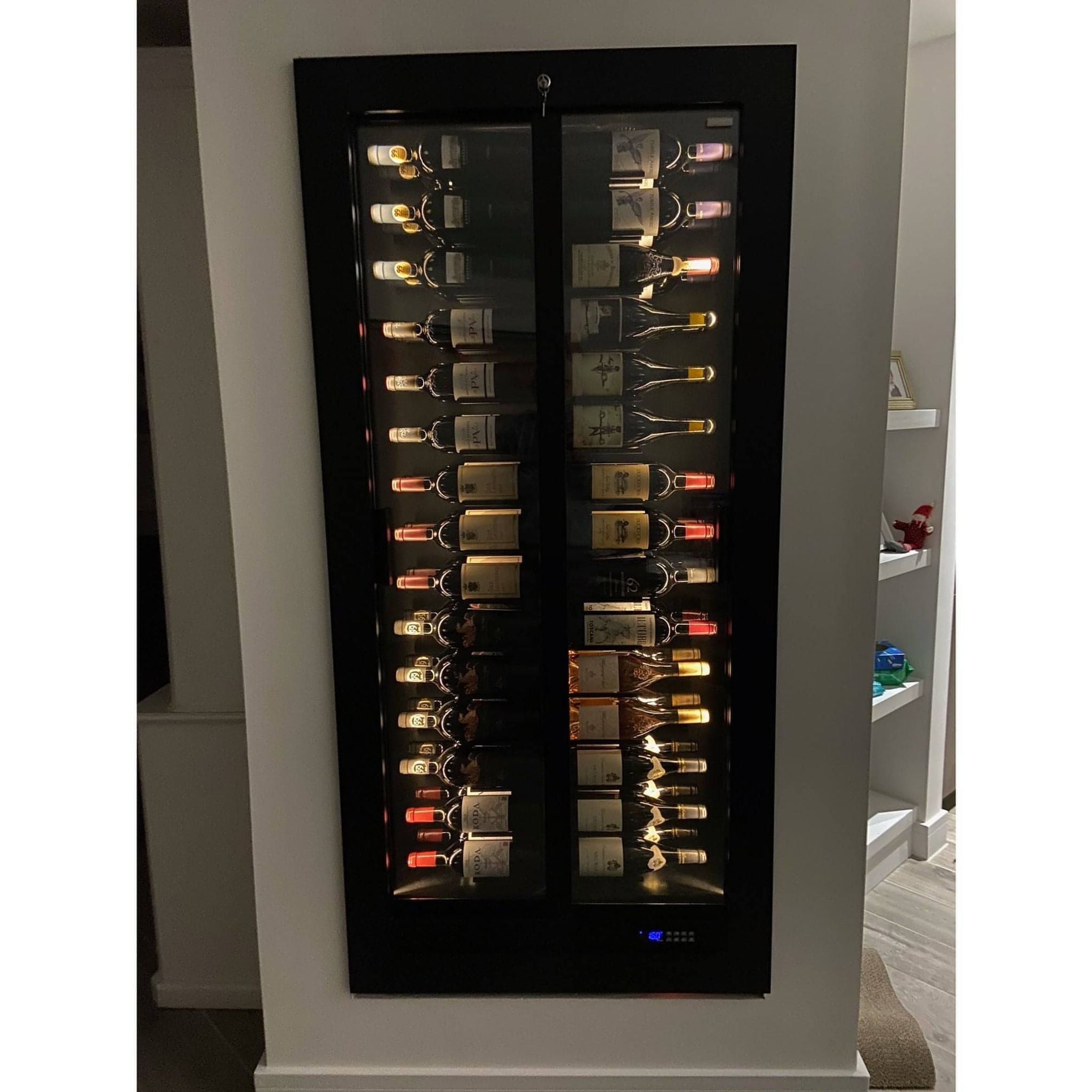 Teca B - Built in Wine Wall TE-B10 - Horizontal Shelving - For Home Use