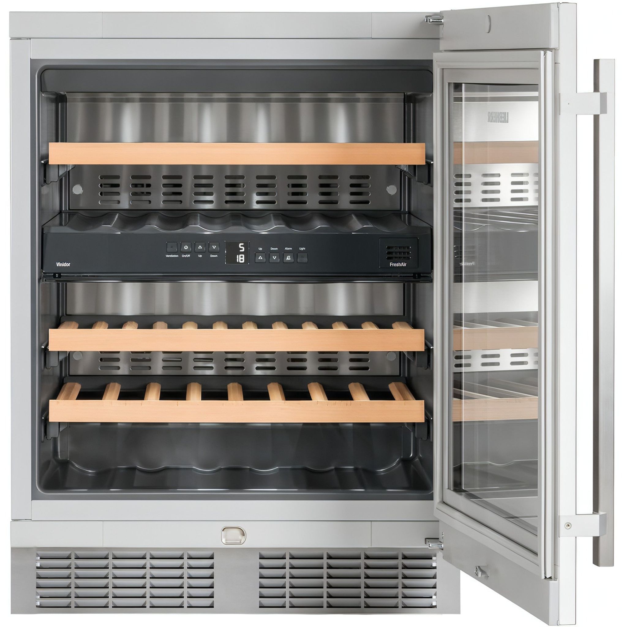 Liebherr - 600mm Dual Zone - 34 Bottle - Undercounter Wine Cooler - UWTes 1672