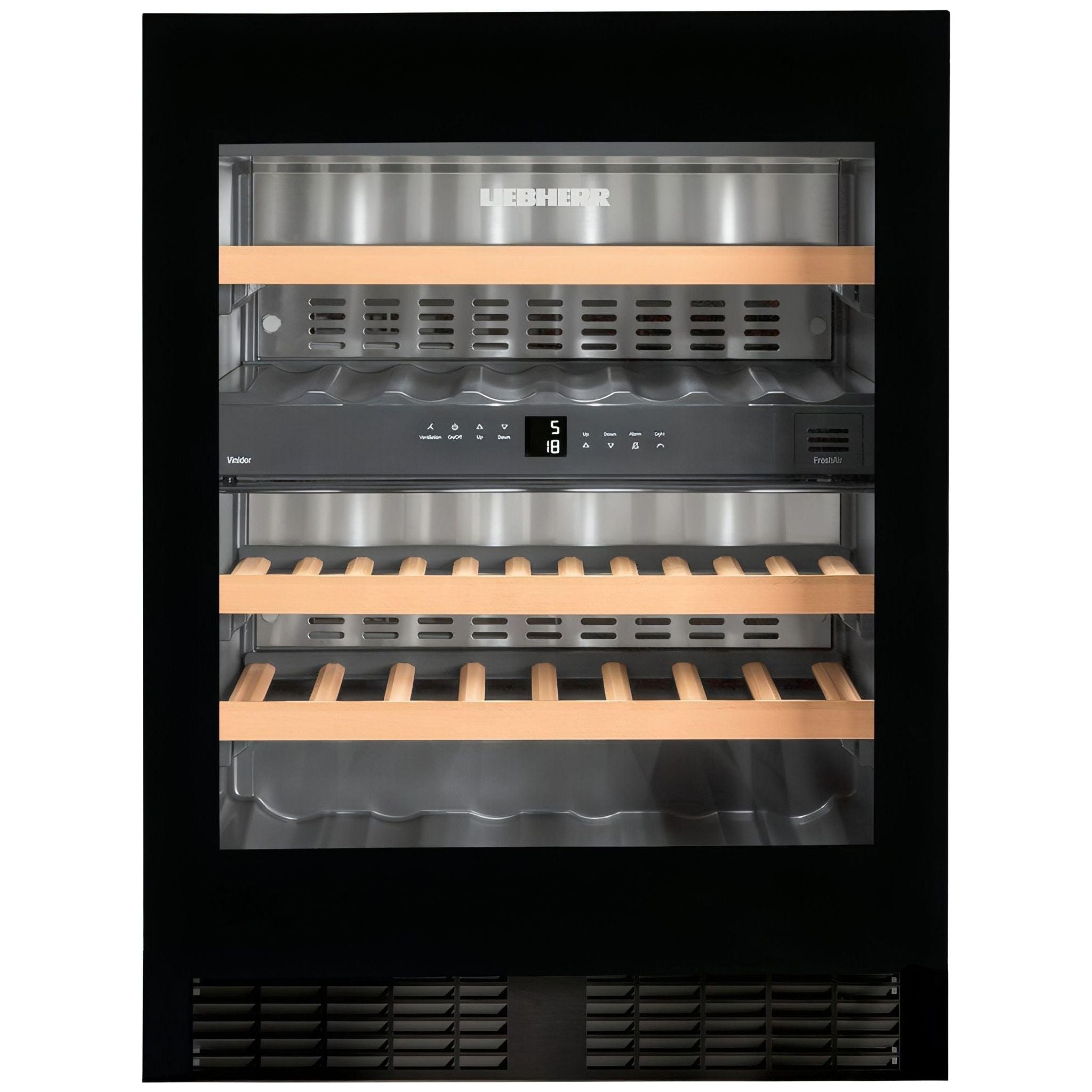 Liebherr - 600mm Dual Zone - 34 Bottle - Undercounter Wine Cooler - UWTgb 1682