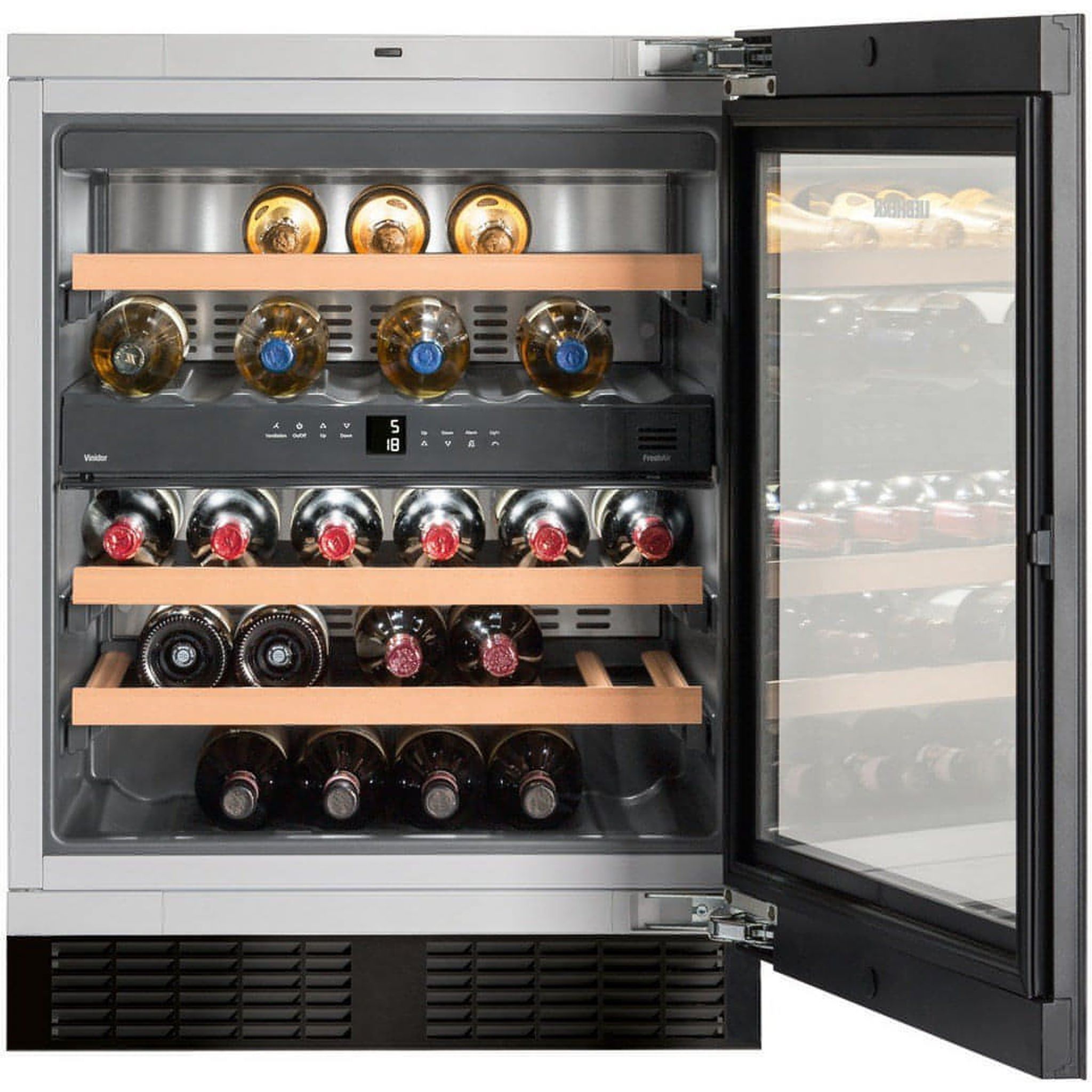 Liebherr - 600mm Dual Zone - 34 Bottle - Undercounter Wine Cooler - UWTgb 1682