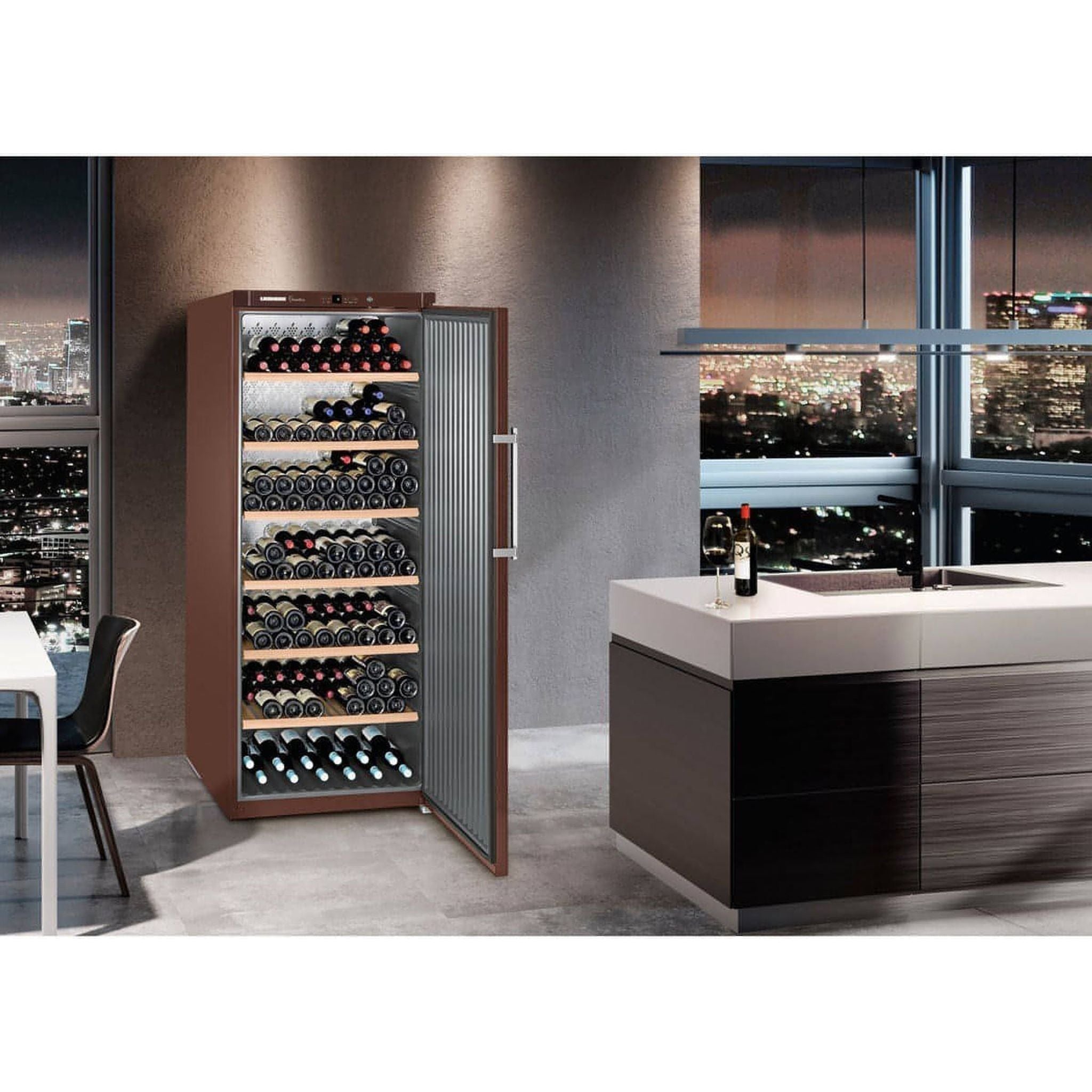 Liebherr - 312 Bottle GrandCru Freestanding Wine Cabinet WKt 6451