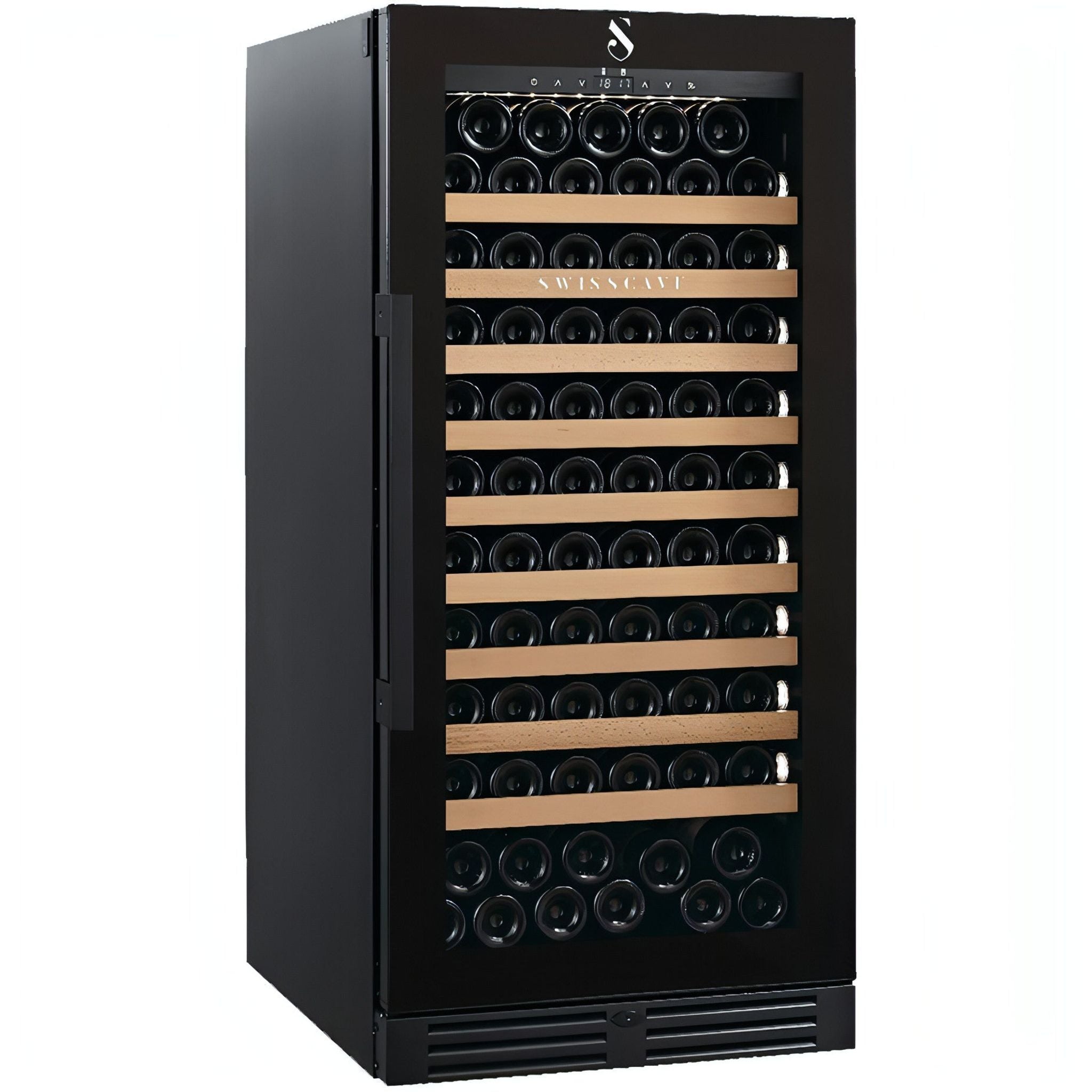 SWISSCAVE Premium - 600mm - 110 Bottle - Freestanding / Built in Wine Cooler - WLB-360F-MIX