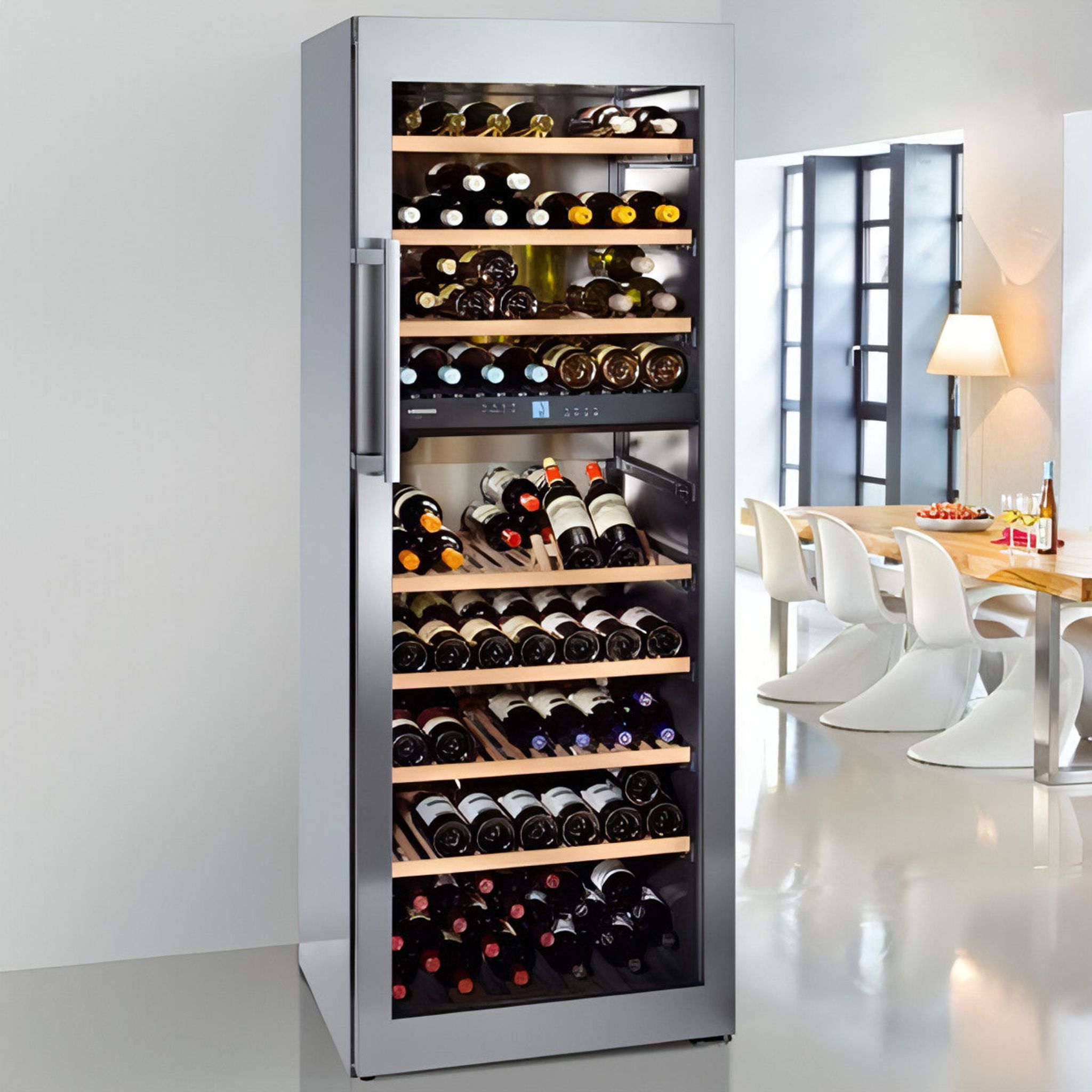 Liebherr - 211 Bottle Dual Temperature Zone freestanding Wine Fridge WTES 5972