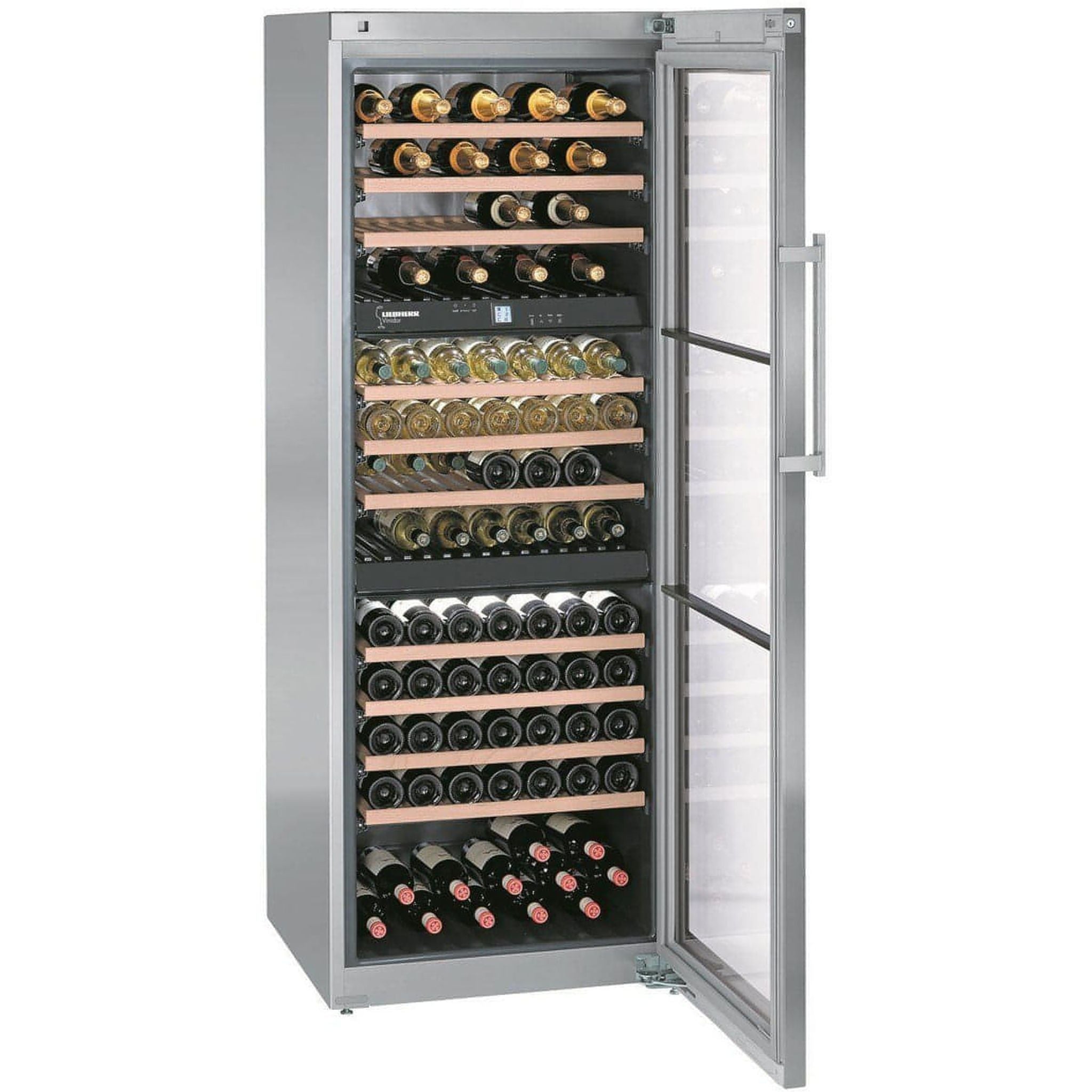 Liebherr - 178 Bottle Three Temperature Zone Freestanding Wine Fridge WTES 5872