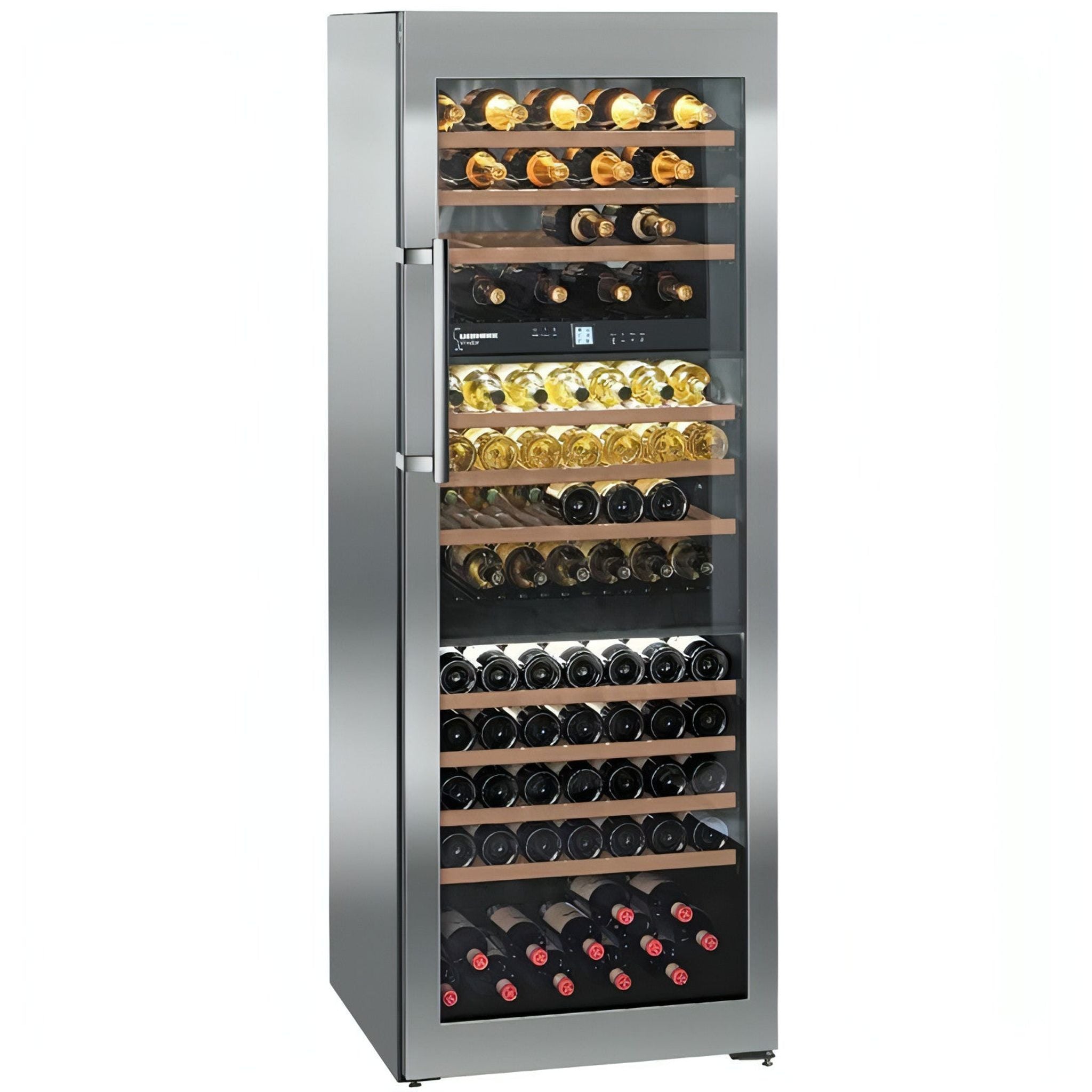 Liebherr - 178 Bottle Three Temperature Zone Freestanding Wine Fridge WTES 5872