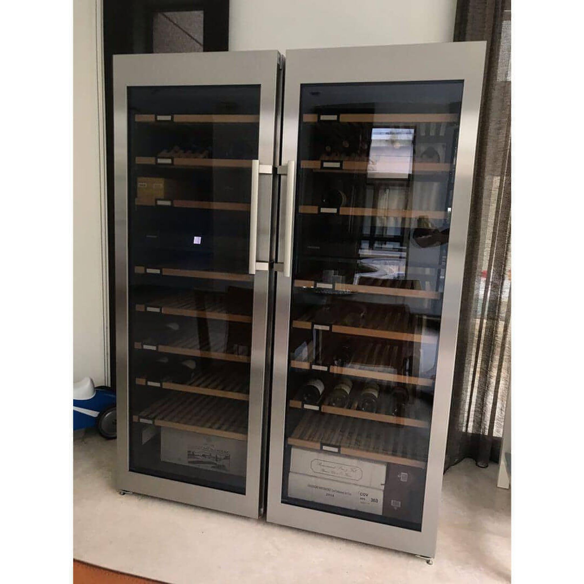 Liebherr - 178 Bottle Three Temperature Zone Freestanding Wine Fridge WTES 5872