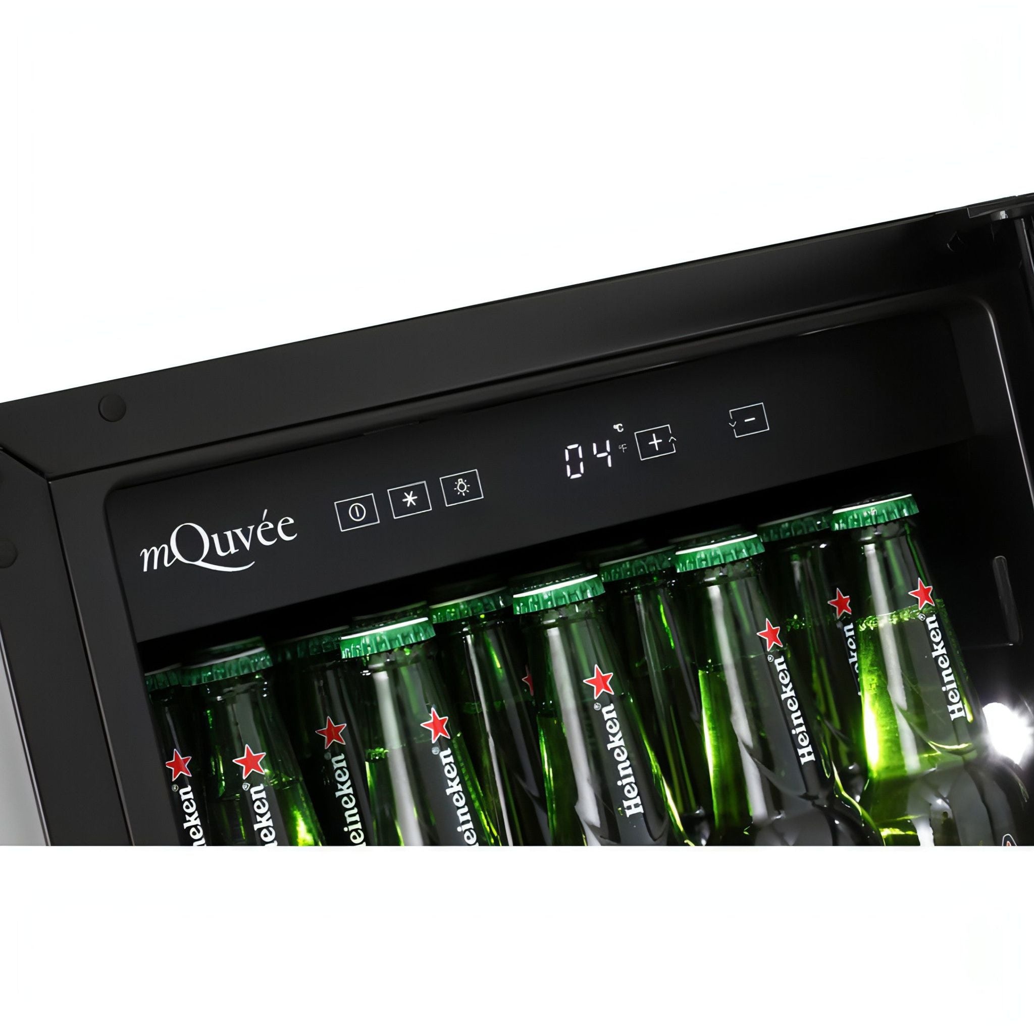 mQuvée - 400mm - Undercounter Drinks Fridge - BeerServer40 - Stainless Steel