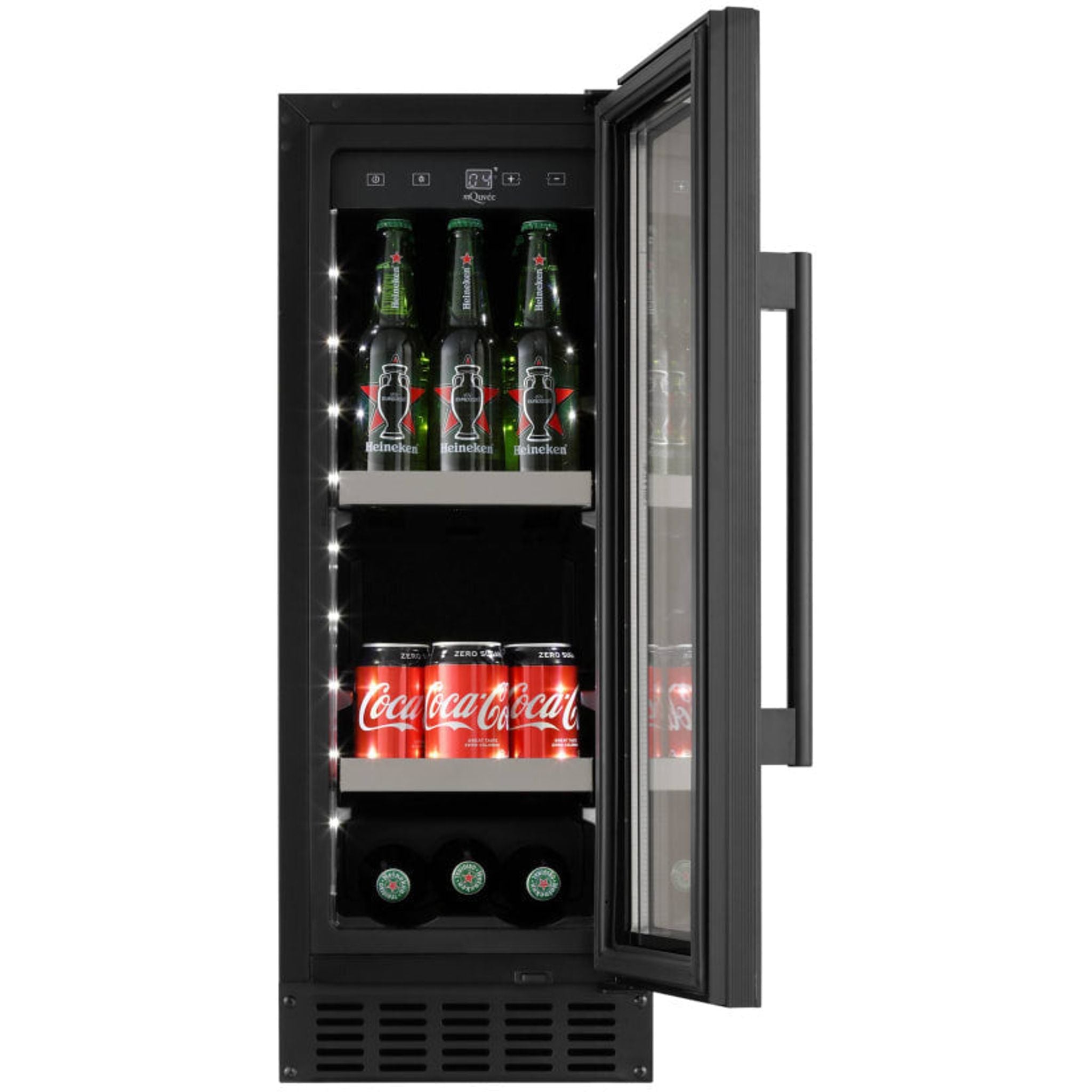 mQuvée - 300mm - Undercounter Drinks Fridge - BeerServer30 - Anthracite Black