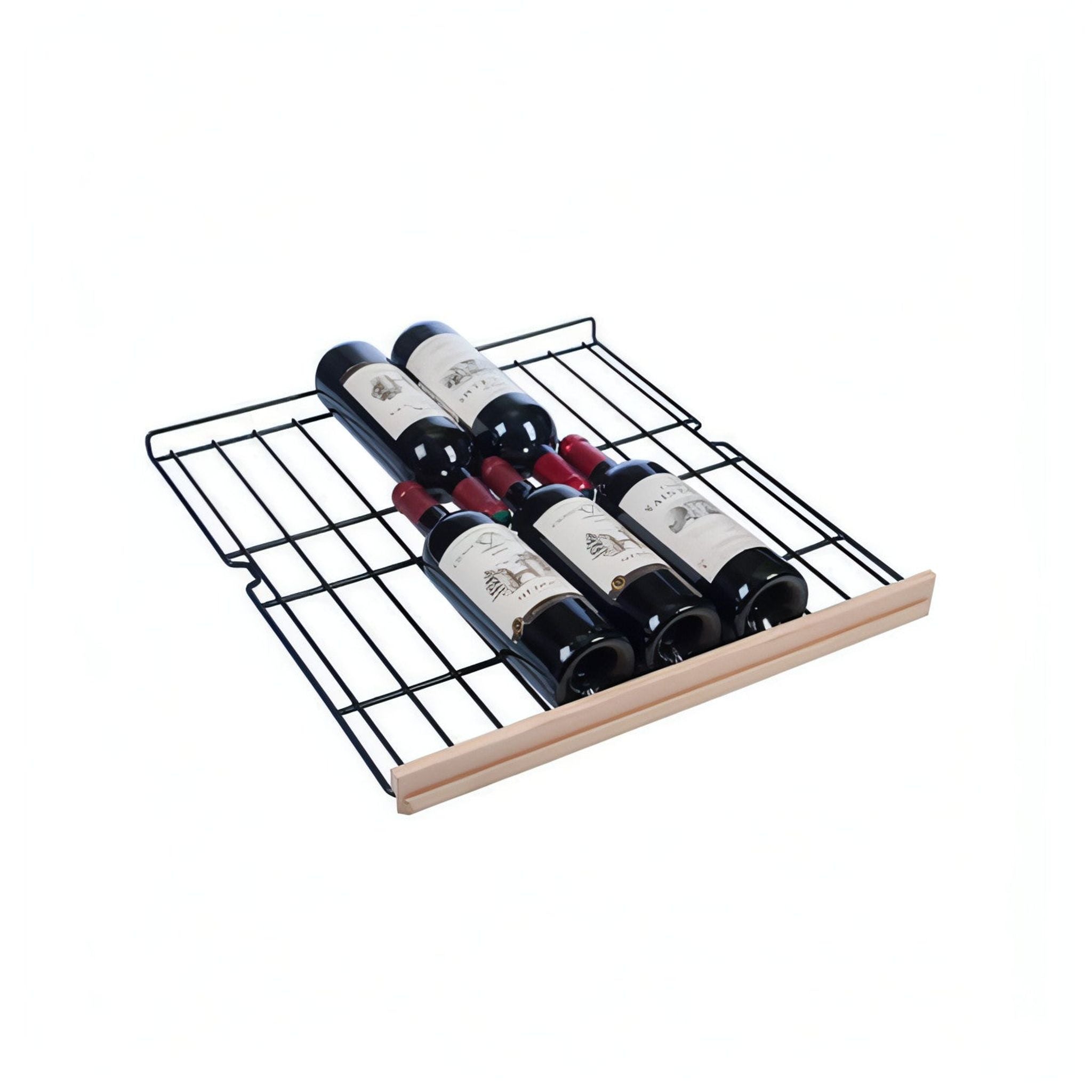 CLATRAD13 Metal Shelf With Wooden Front