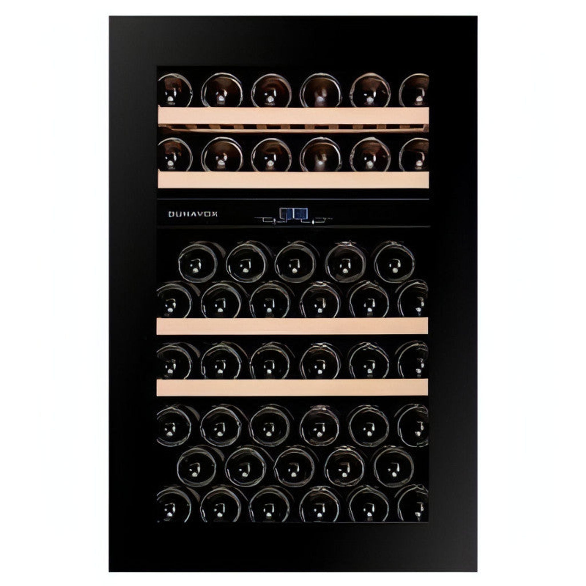 Dunavox GLANCE-49 - Dual Zone - 49 Bottle Integrated Wine Cooler - DAVG-49.116DB.TO