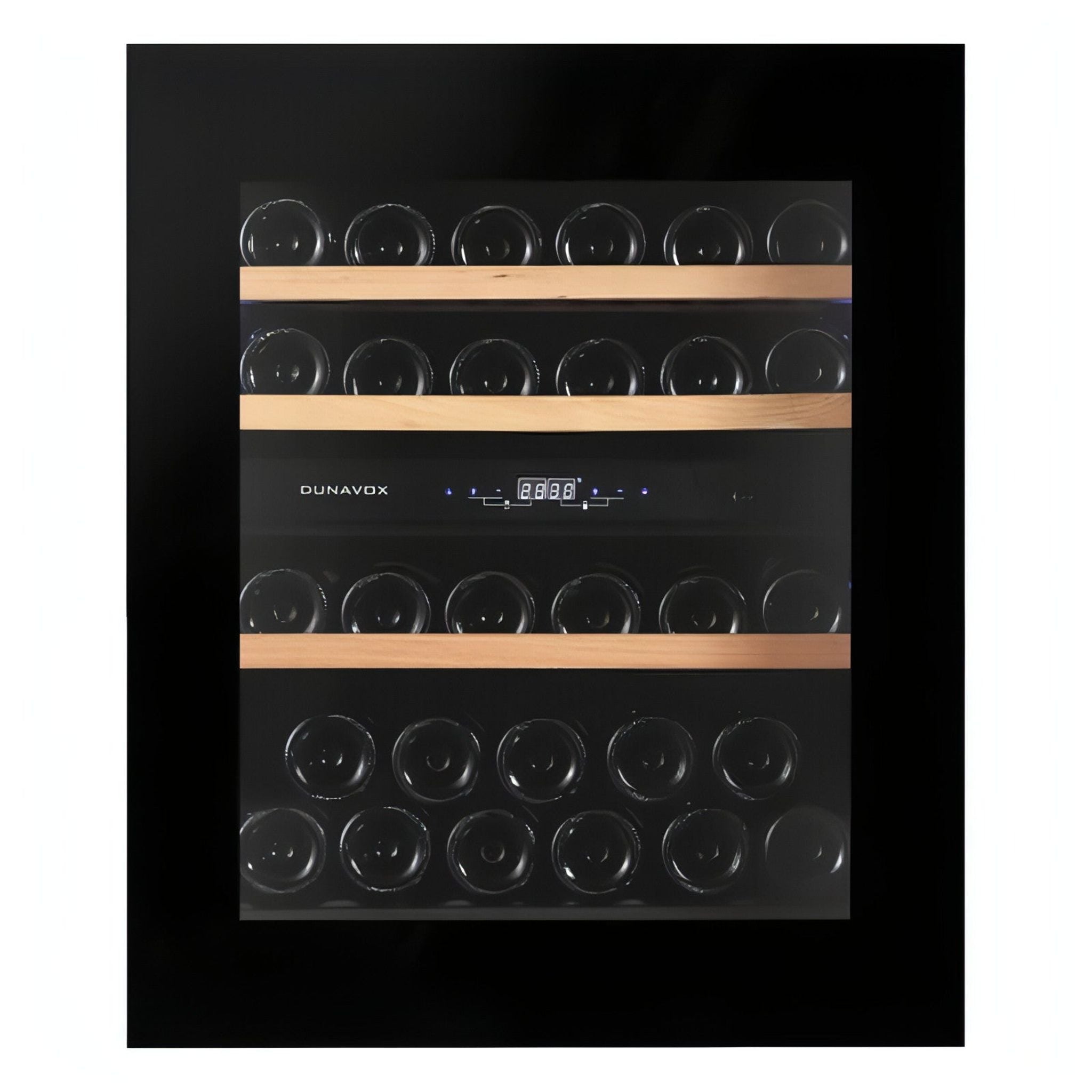 Dunavox GLANCE-32 - Dual Zone 32 Bottle - Integrated Wine Cooler - DAVG-32.80DB.TO