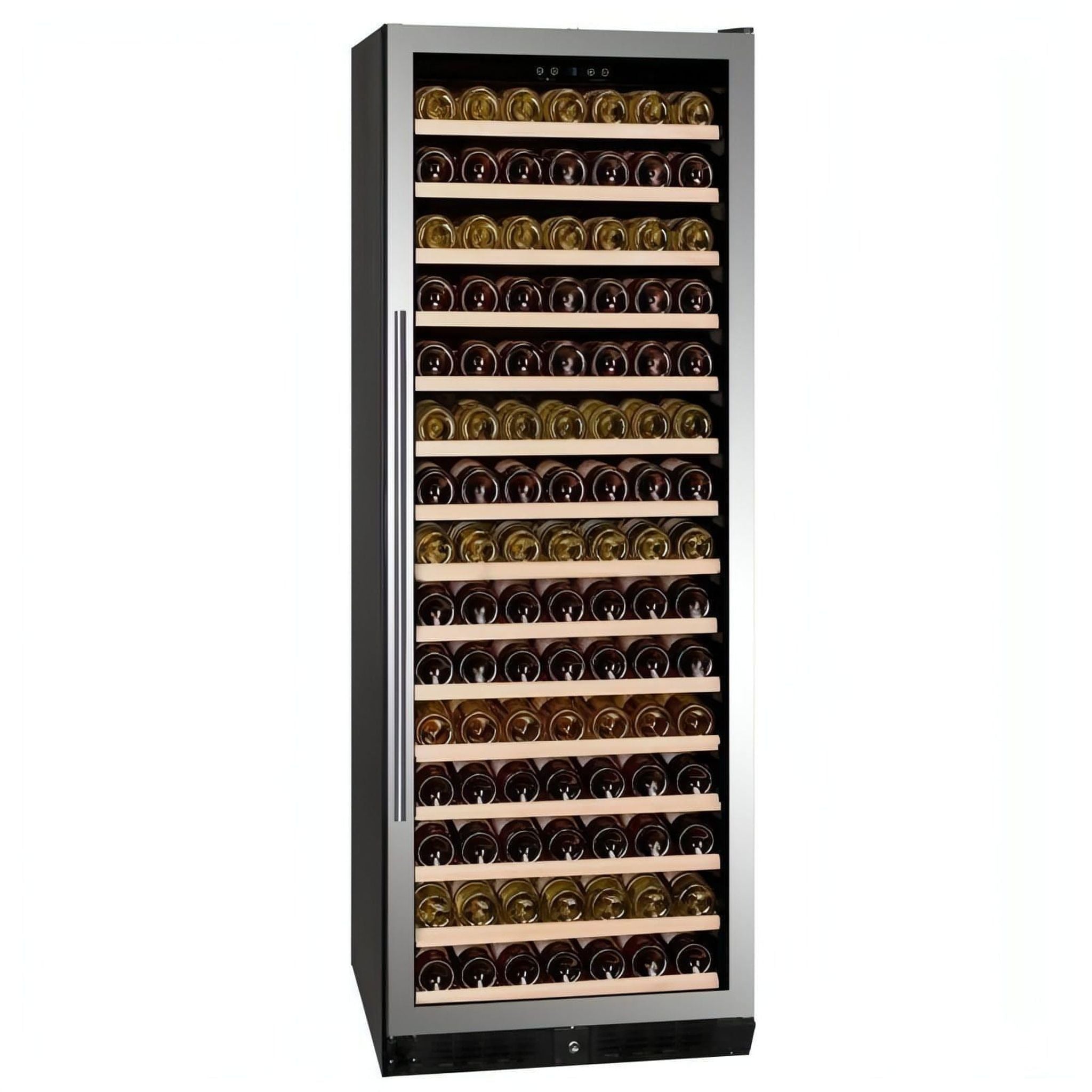 Dunavox GRANDE-194 - 655mm Width - Single Zone 194 Bottle - Built In / Freestanding Wine Cooler - DX-194.490SSK