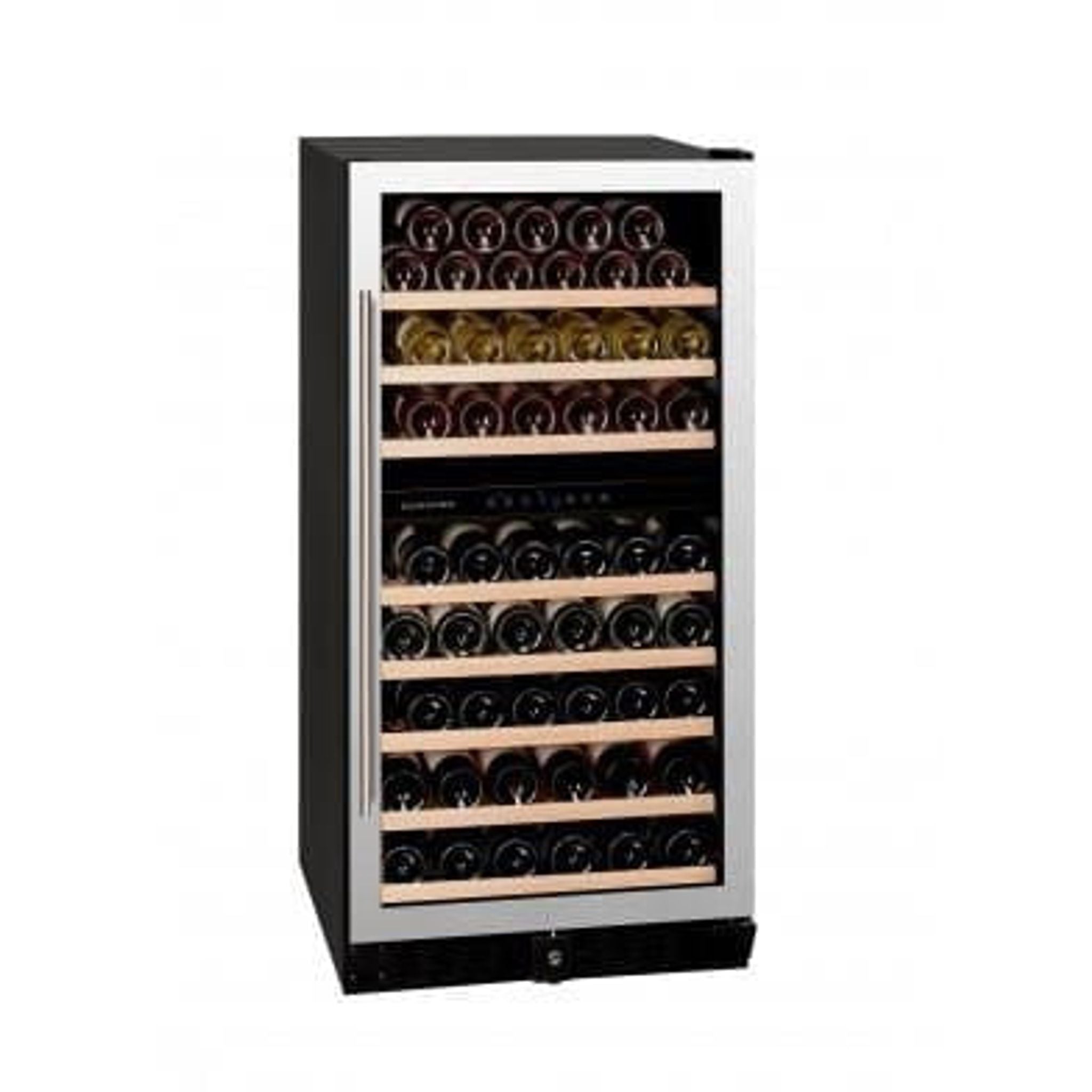 Dunavox GRANDE-94 - 600mm Dual Zone - 94 Bottle - Built In / Freestanding Wine Fridge - DX-94.270SDSK