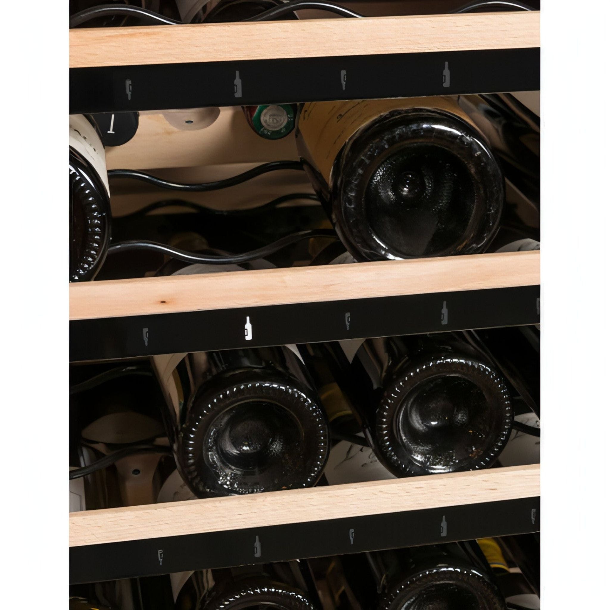 La Sommeliere - 185 Bottle Freestanding Multi Zone Wine Cabinet ECELLAR185